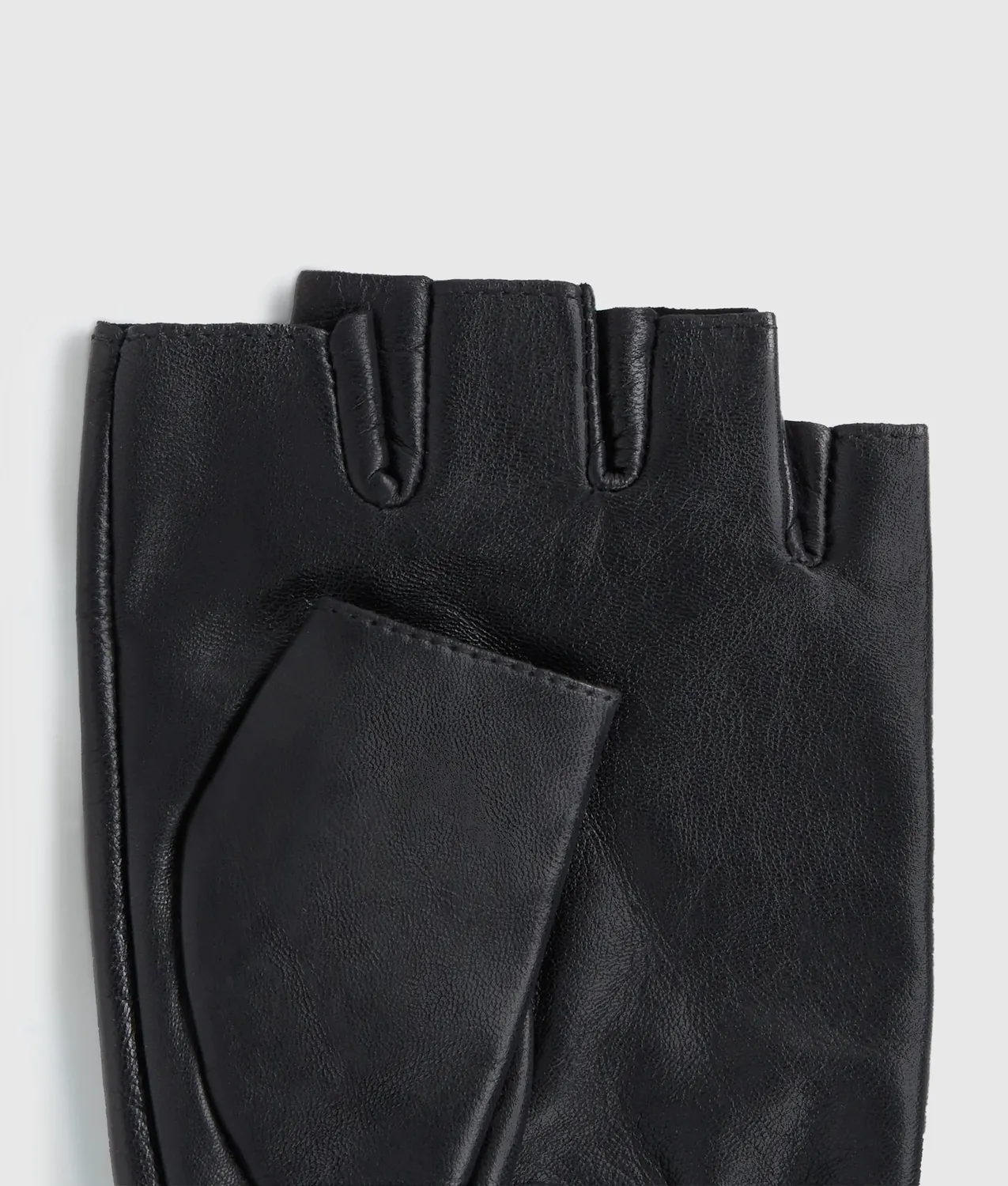 Karl Lagerfeld Ikon fingerlose Handschuhe Leder