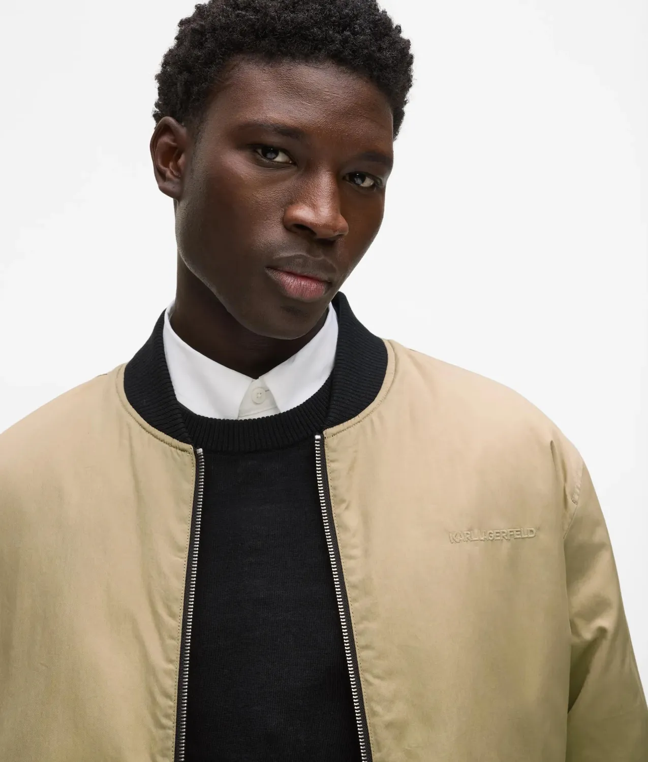 Karl Lagerfeld Reversible Maison de Karl Bomberjacke wendbar