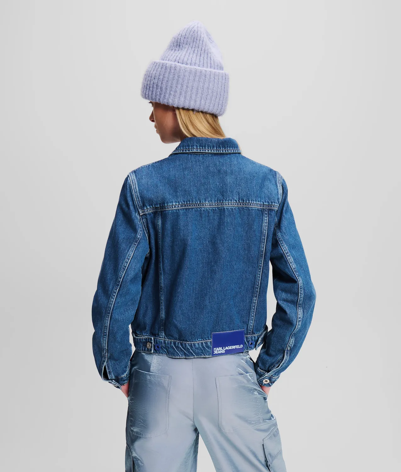 Karl Lagerfeld Regular-fit Jeansjacke Denim Damen blau