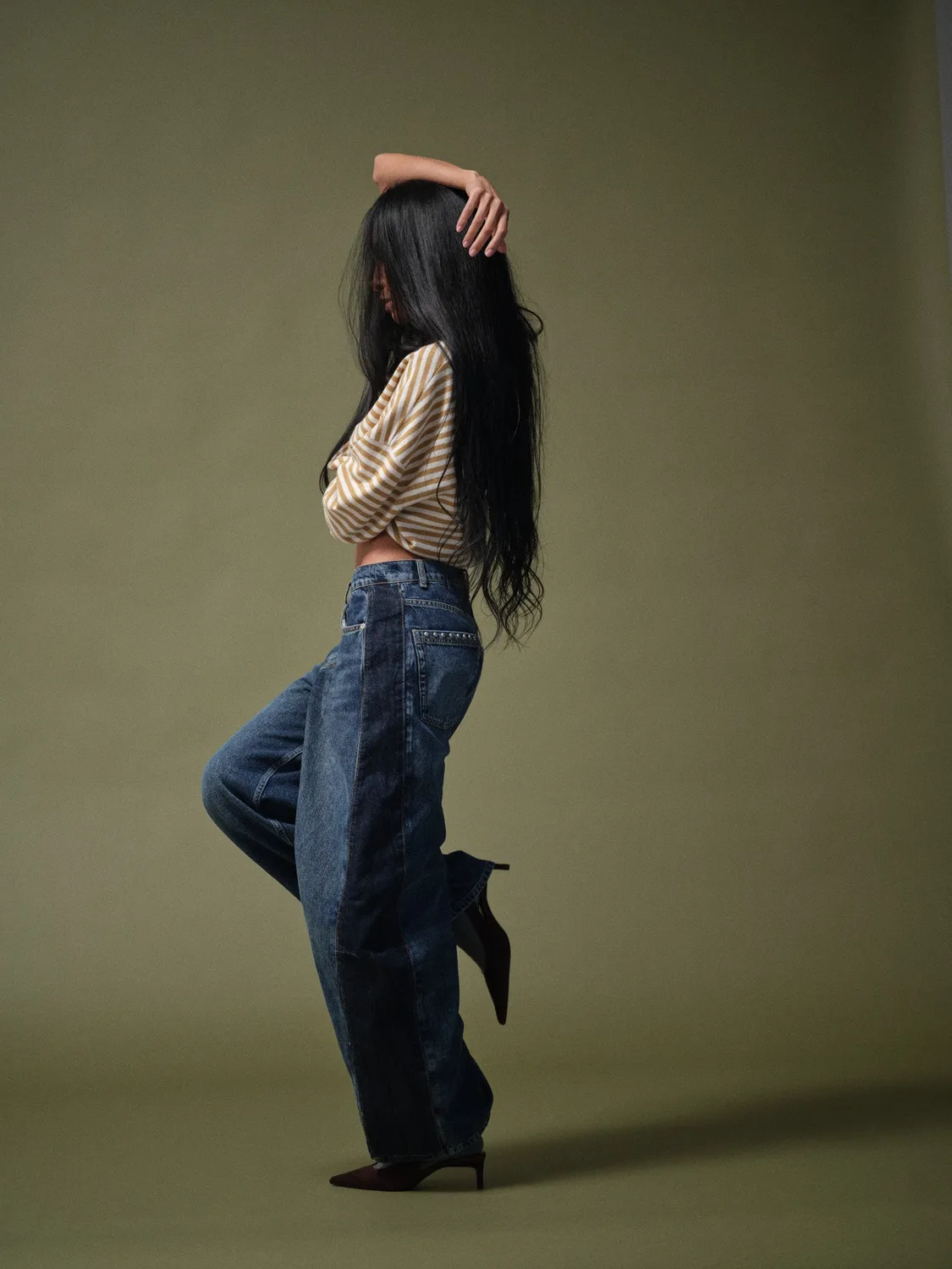 Mos Mosh Best Tales Jeans Blue Denim Barrel