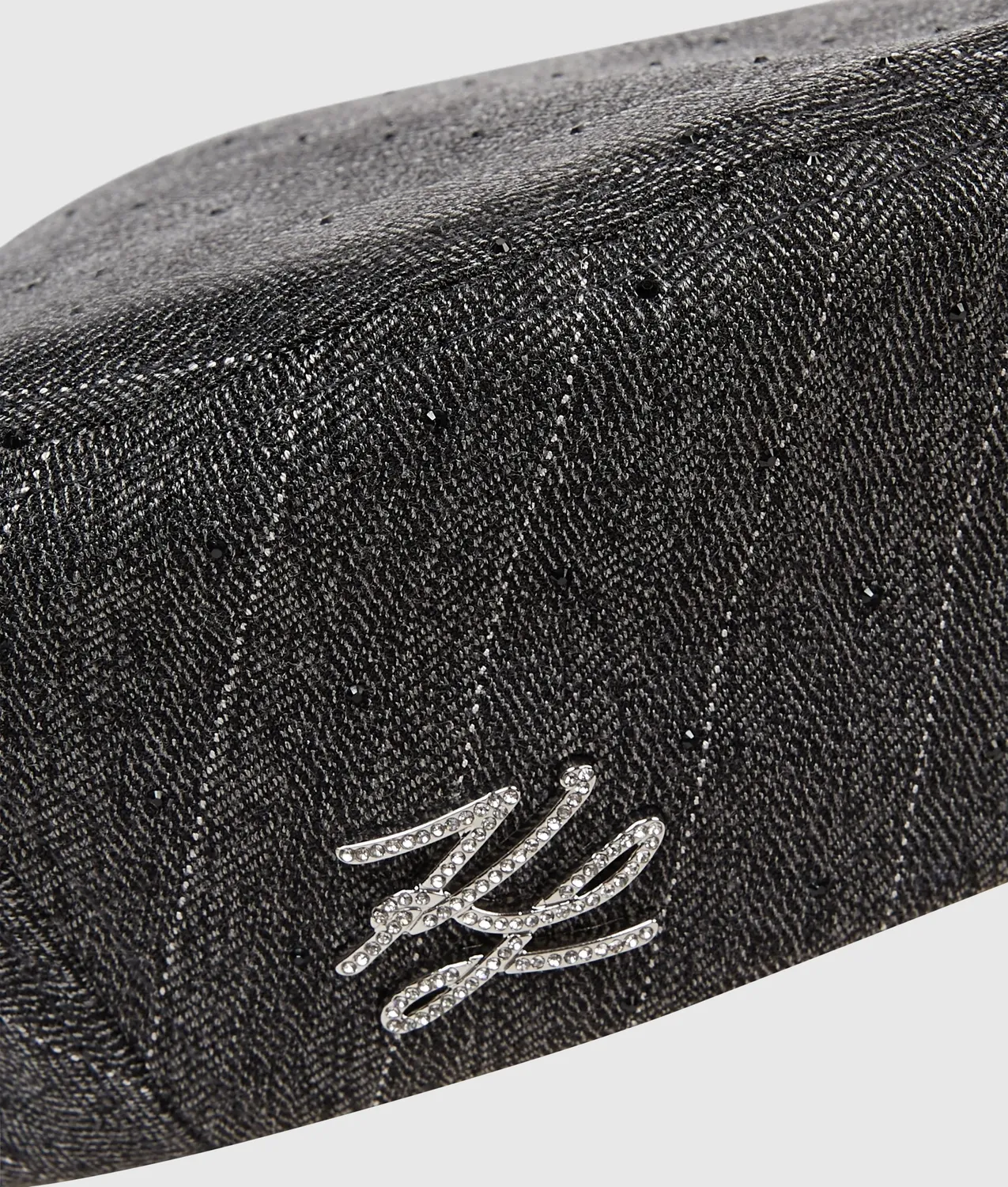 Karl Lagerfeld K/Autograph Beret Pinstripe Nadelstreifen