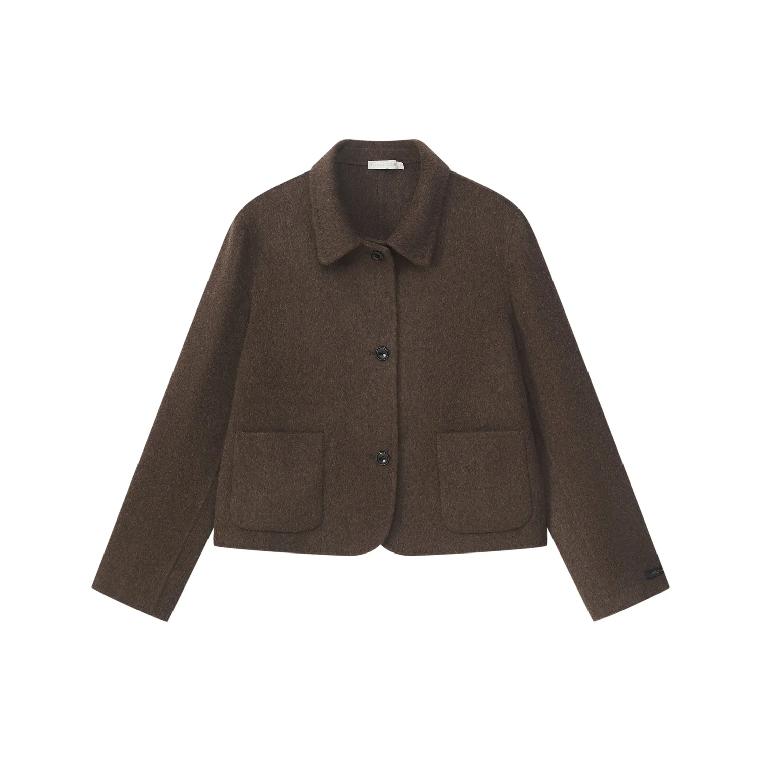 Senatex Jacke Reverskragen kurz Vino cropped