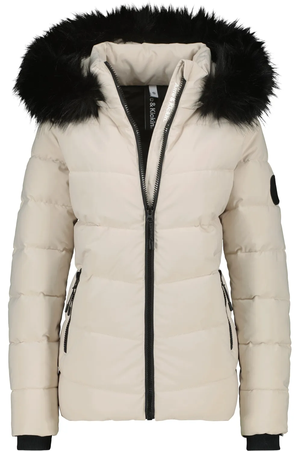 Alife & Kickin AdelaAK A Steppjacke Beige Winter
