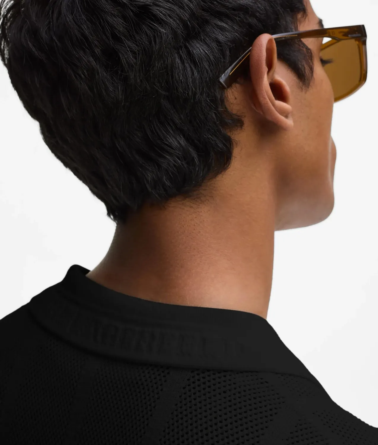 Karl Lagerfeld Kurzarm Strick Polo Herren Knit gerader Schnitt