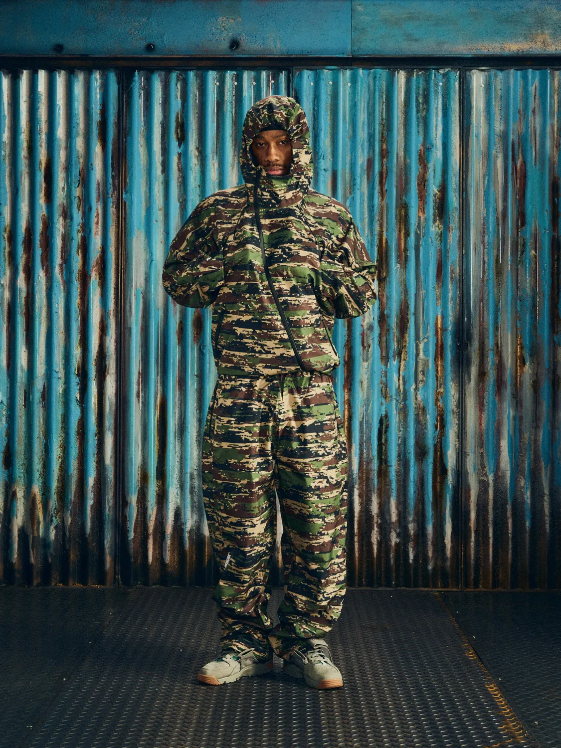 Corteiz Elitework Shell-Hose Digi Camo Wasserdicht