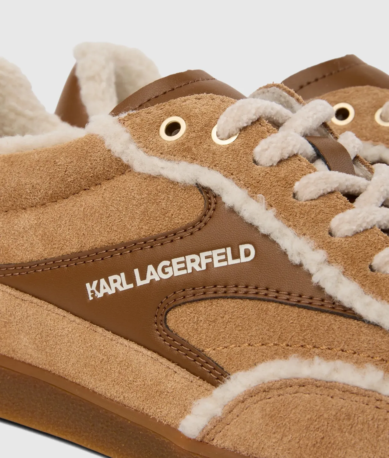 Karl Lagerfeld Kandidate Sneaker Wildleder Gr. 7