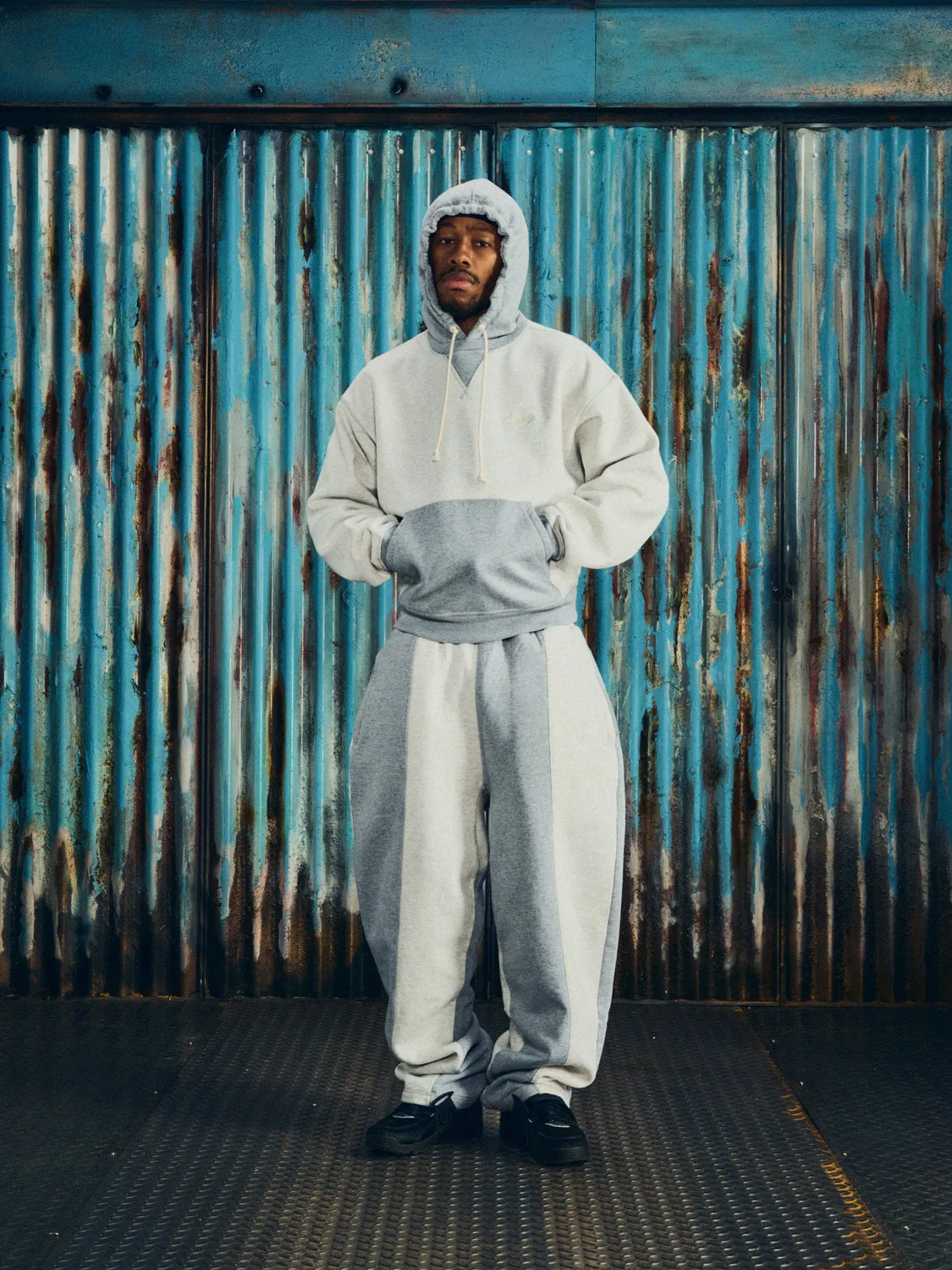 Corteiz HMP Contrast Sweatpant heather grey
