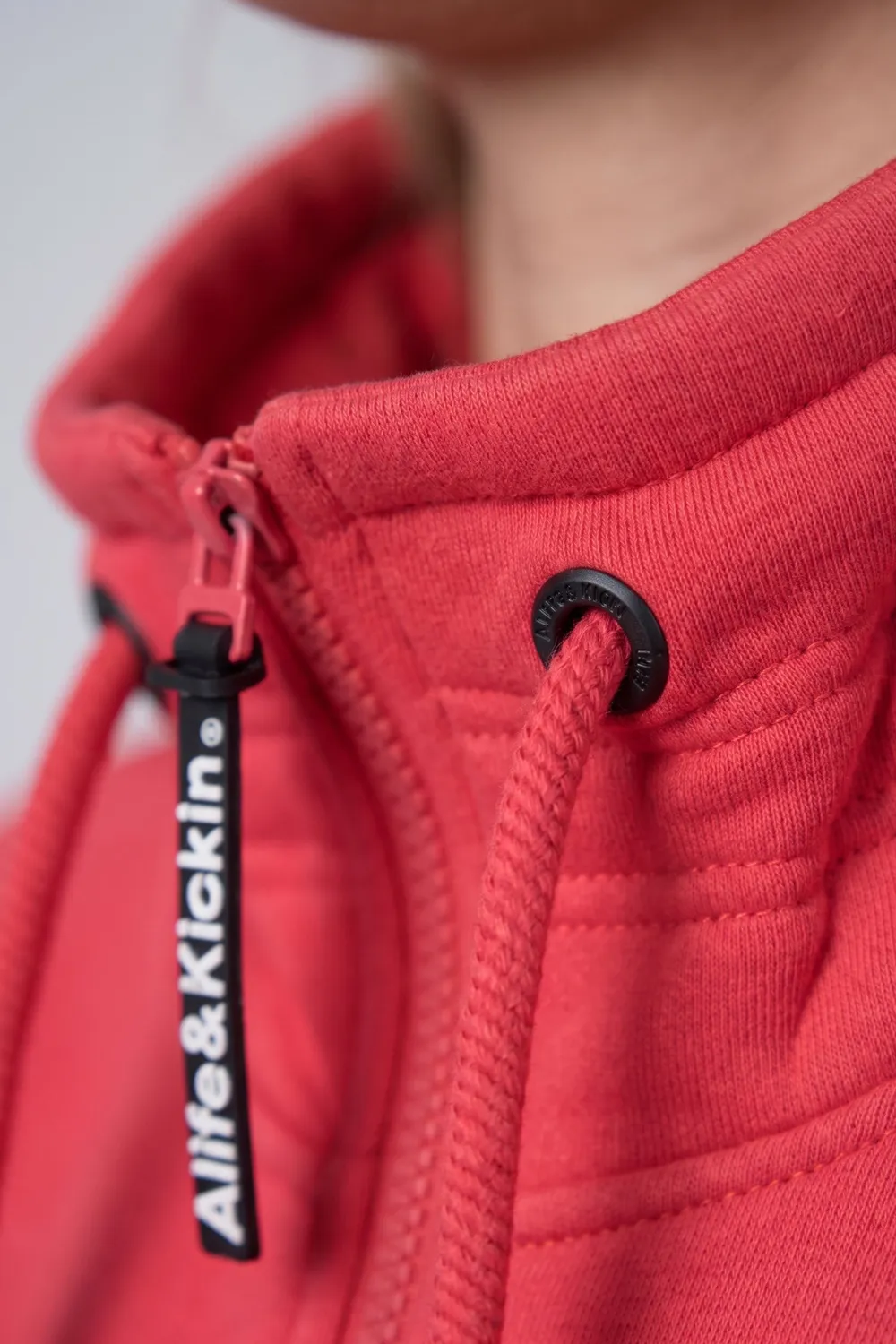 Alife & Kickin LisbethAK A Sweatjacke Rot Baumwolle