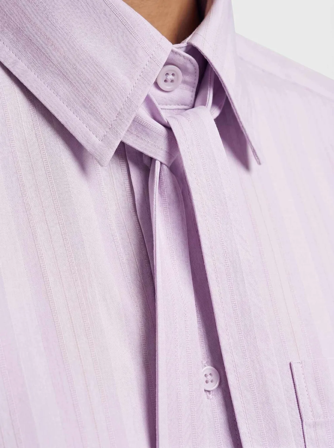Mos Mosh MMHEver Stripe Shirt Bluse Rosa Relaxed