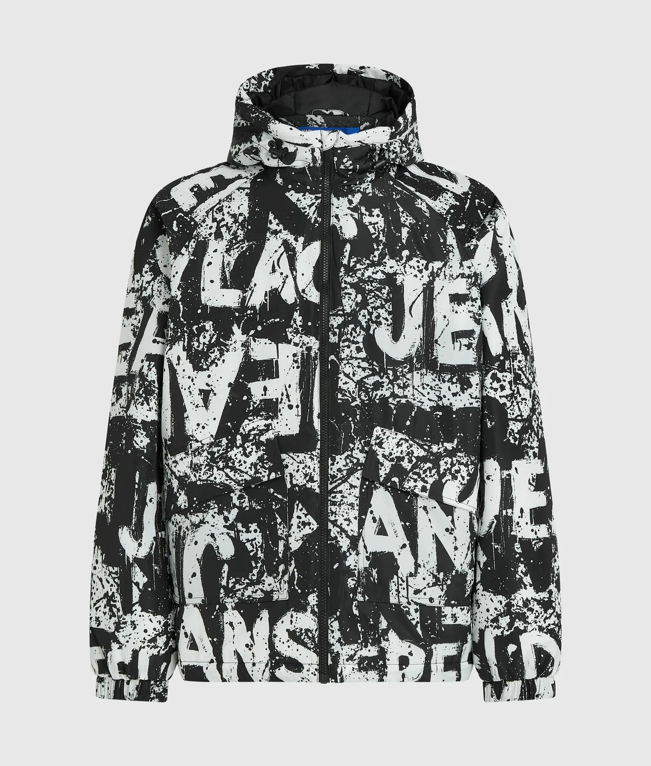 Karl Lagerfeld All-over Logo Steppjacke Herren wattiert