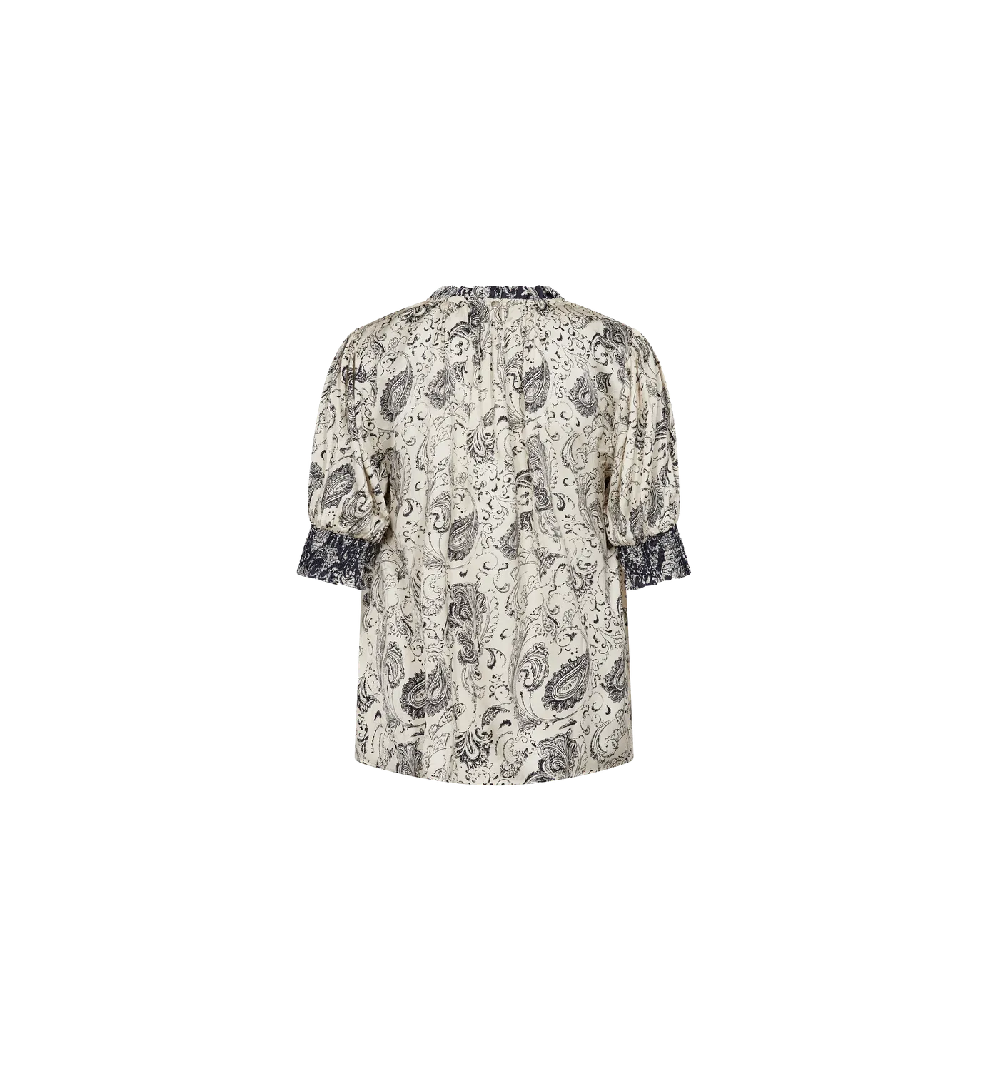 Mos Mosh MMHamali Winding Bluse Ecru Paisley