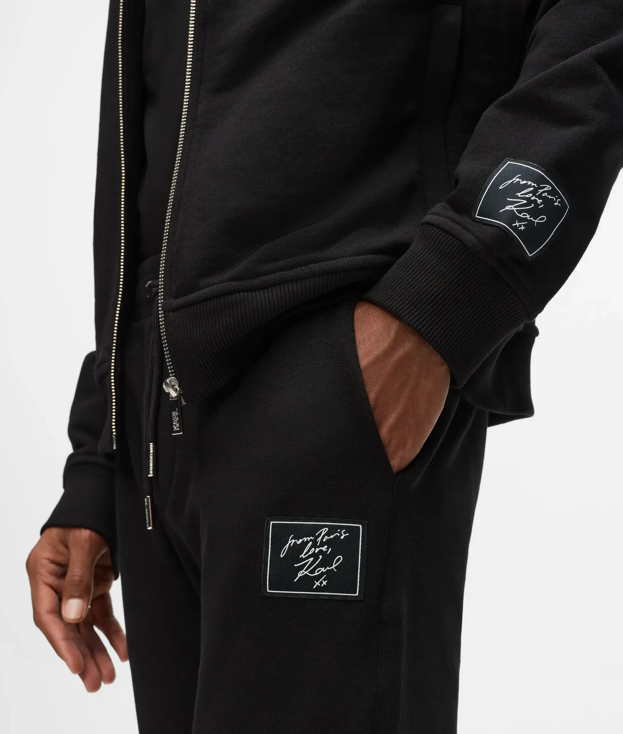 Karl Lagerfeld From Paris with Love Sweatpants Kordel Herren