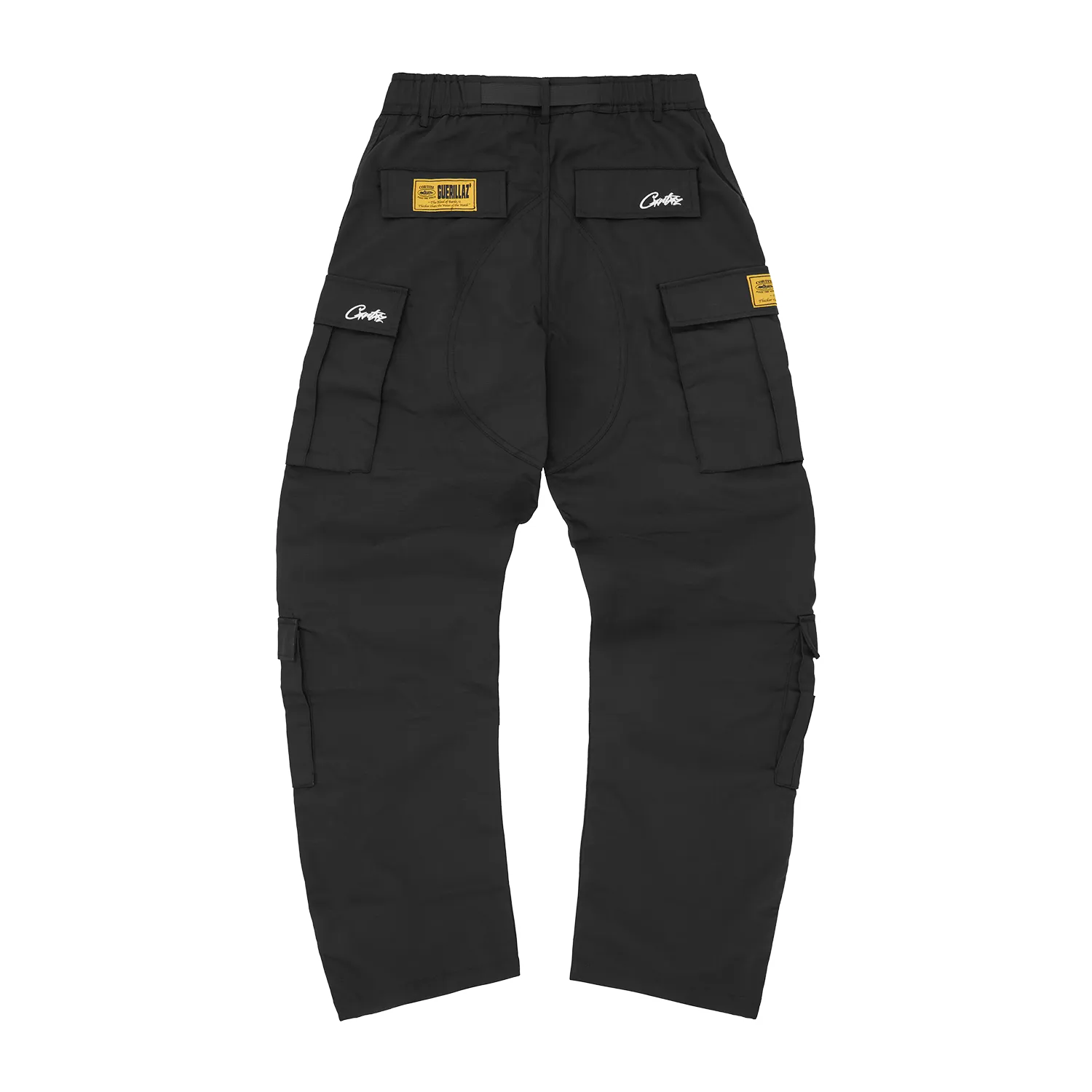 Corteiz Alcatraz Cargo Cargohose Schwarz Ripstop