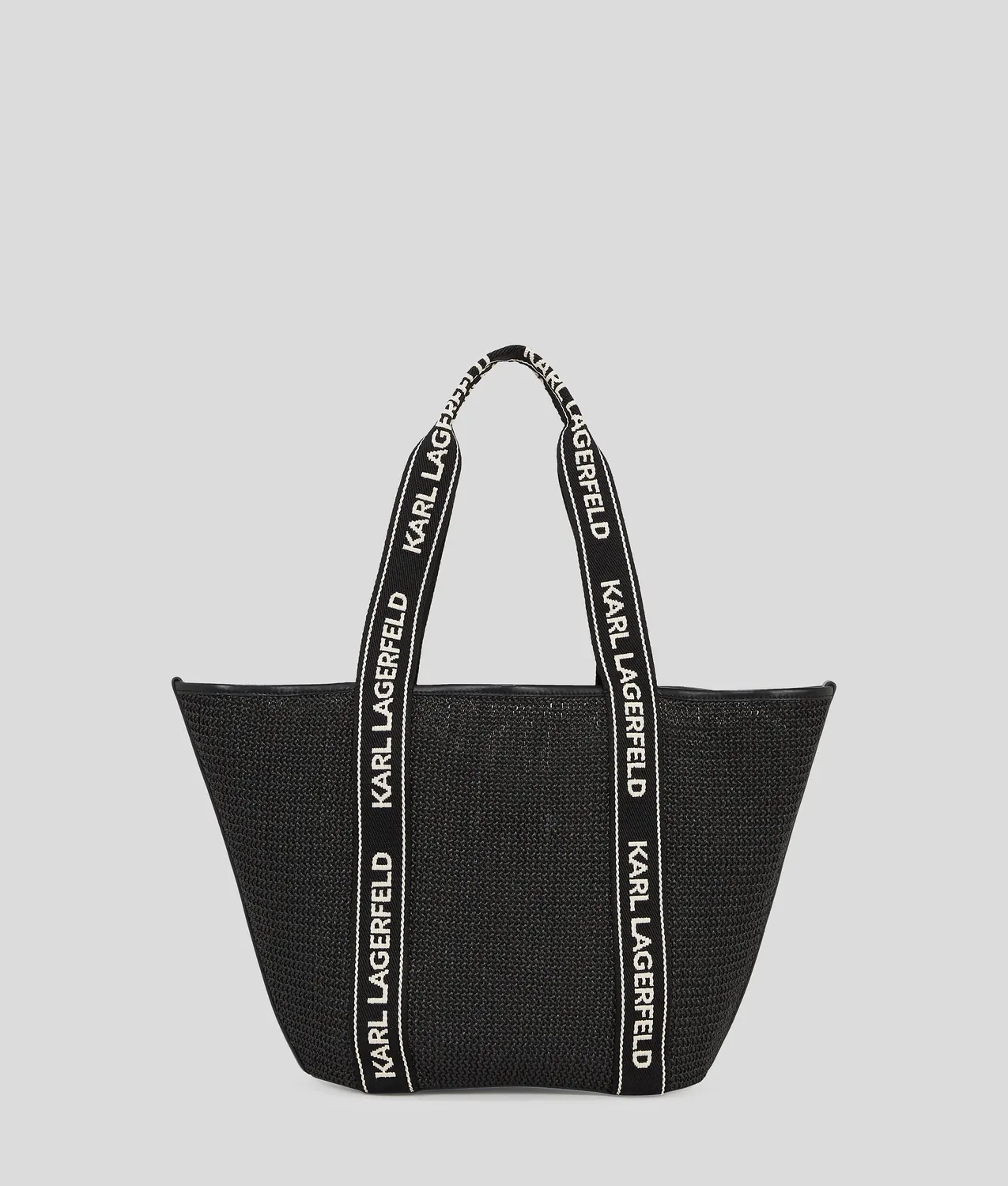 Karl Lagerfeld Logo Beach Shopper gewebt One Size