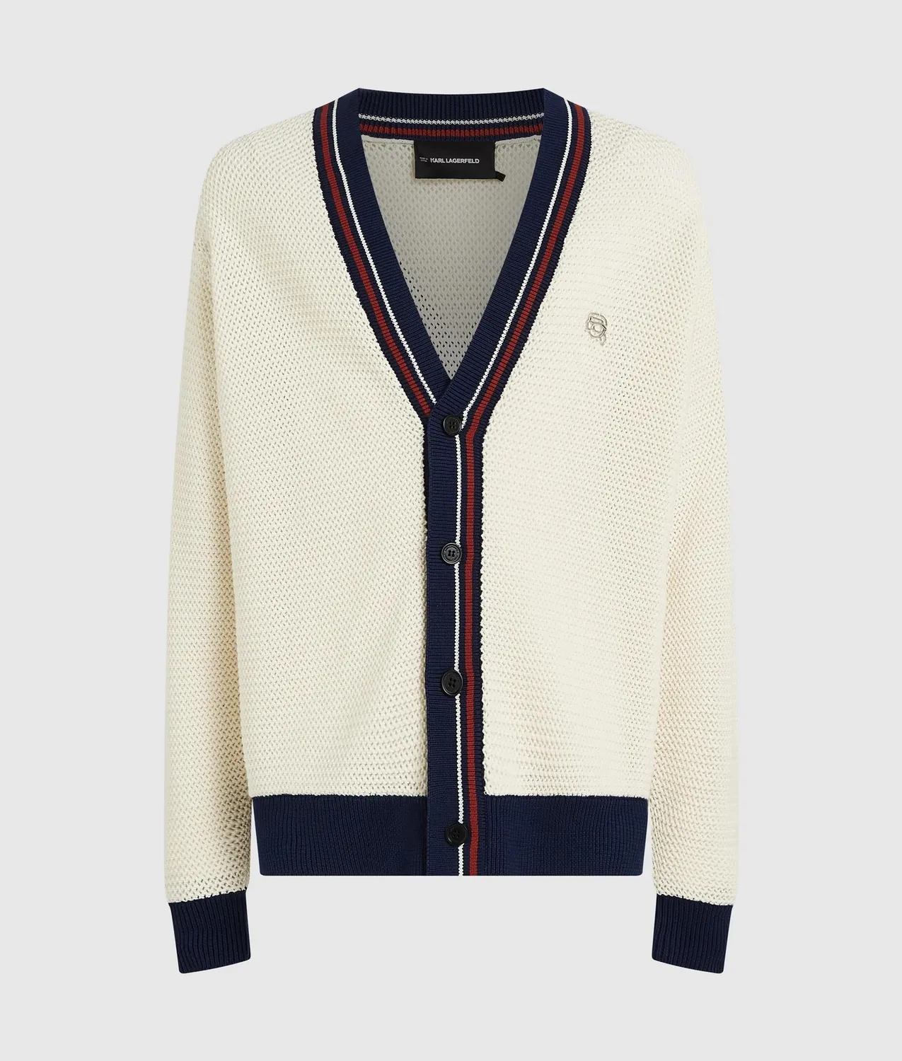 Karl Lagerfeld Ikon Cardigan Strickjacke XL Oversize