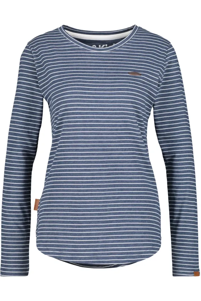 Alife & Kickin LeaAK Z Longsleeve dunkelblau gestreift