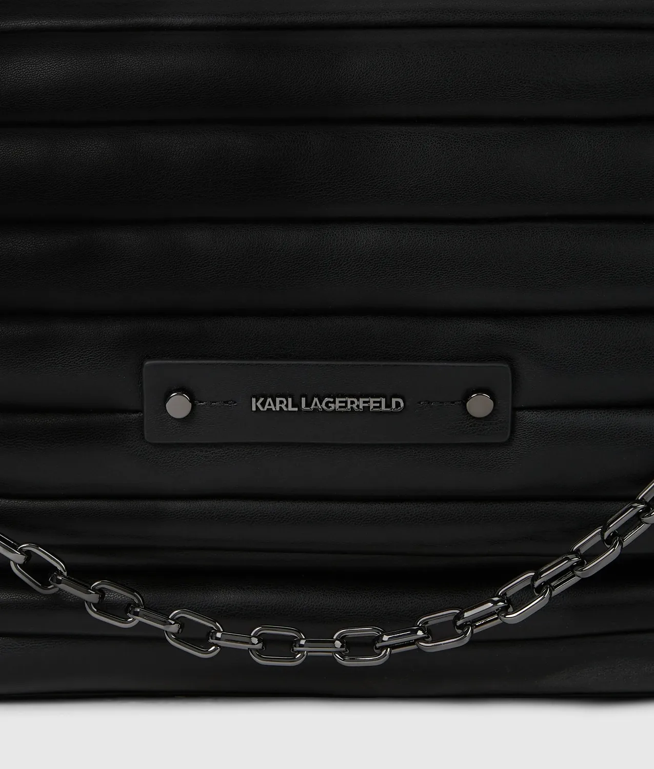 Karl Lagerfeld K/Essential Plié Schultertasche Stepp