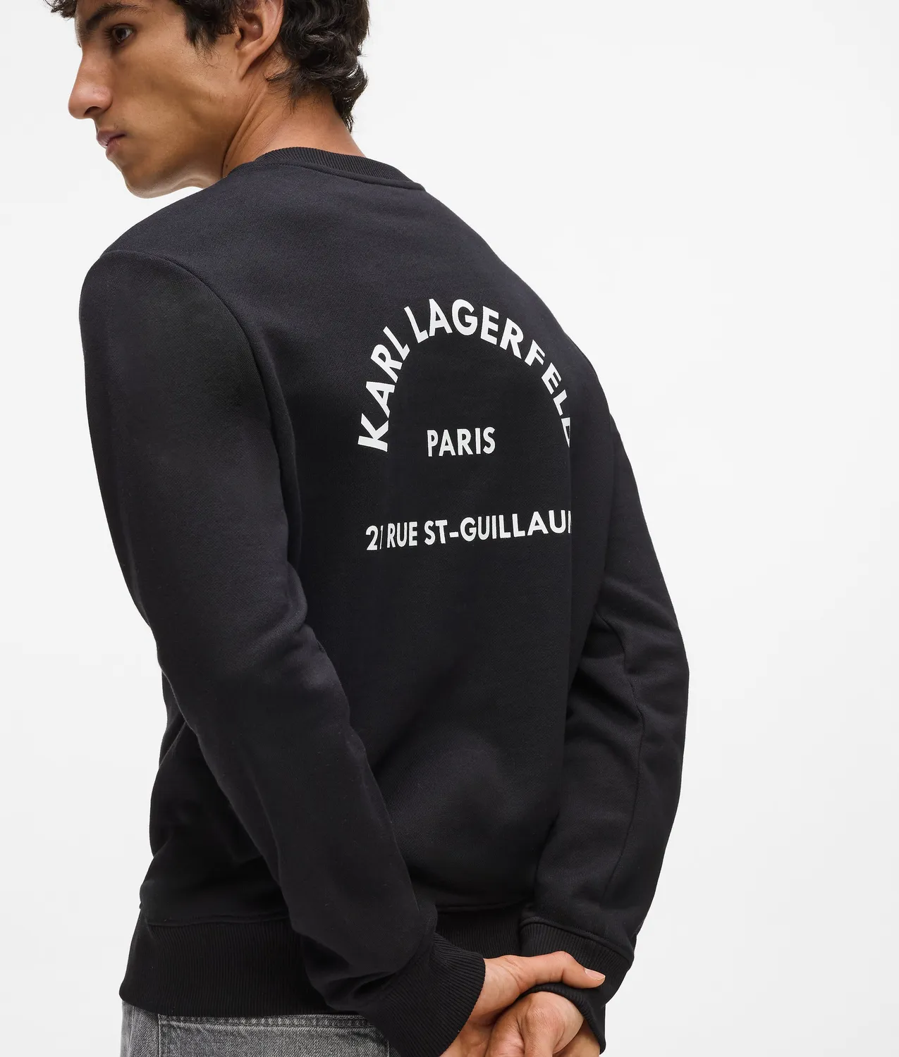 Karl Lagerfeld Rue St-Guillaume Sweatshirt Bio-Baumwolle