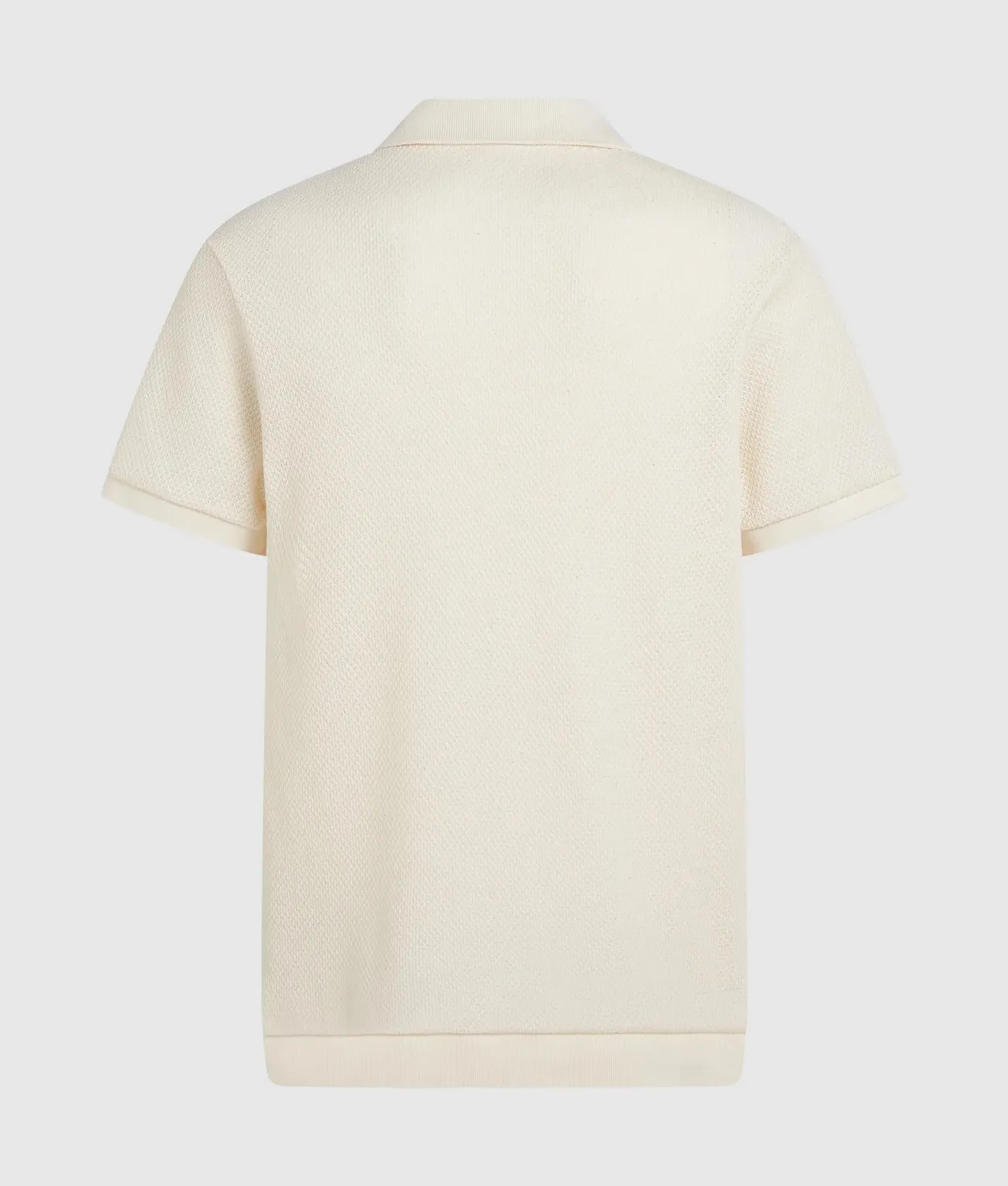 Karl Lagerfeld Monogram Crochet Polo Shirt Herren M