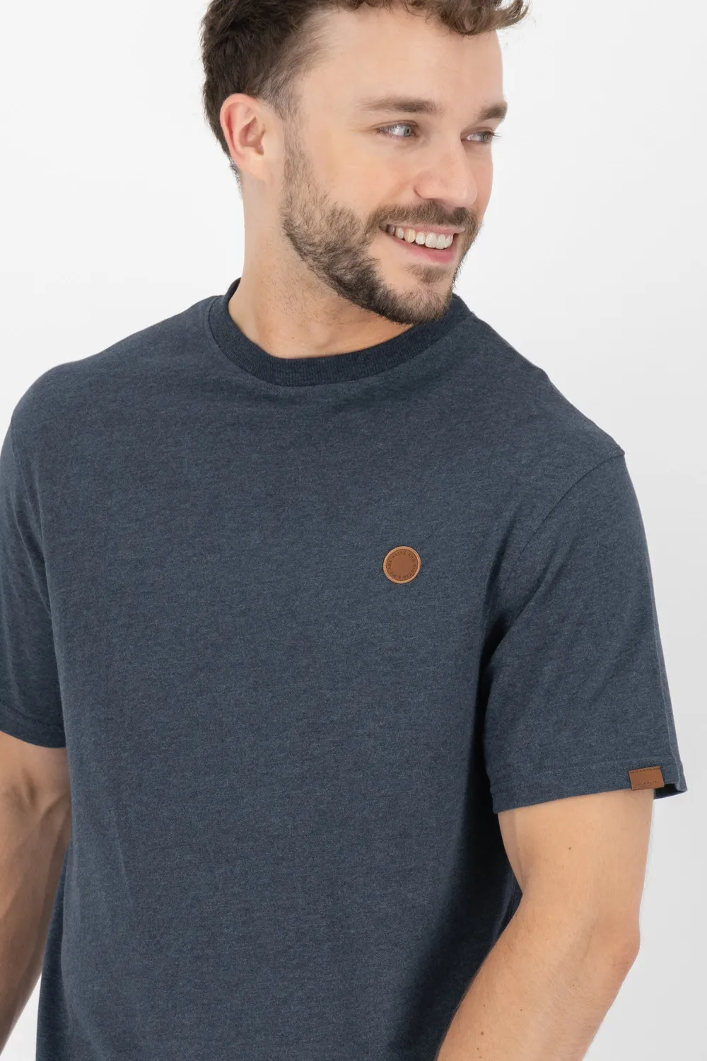 Alife & Kickin MaddoxAK A T-Shirt Dunkelblau Herren