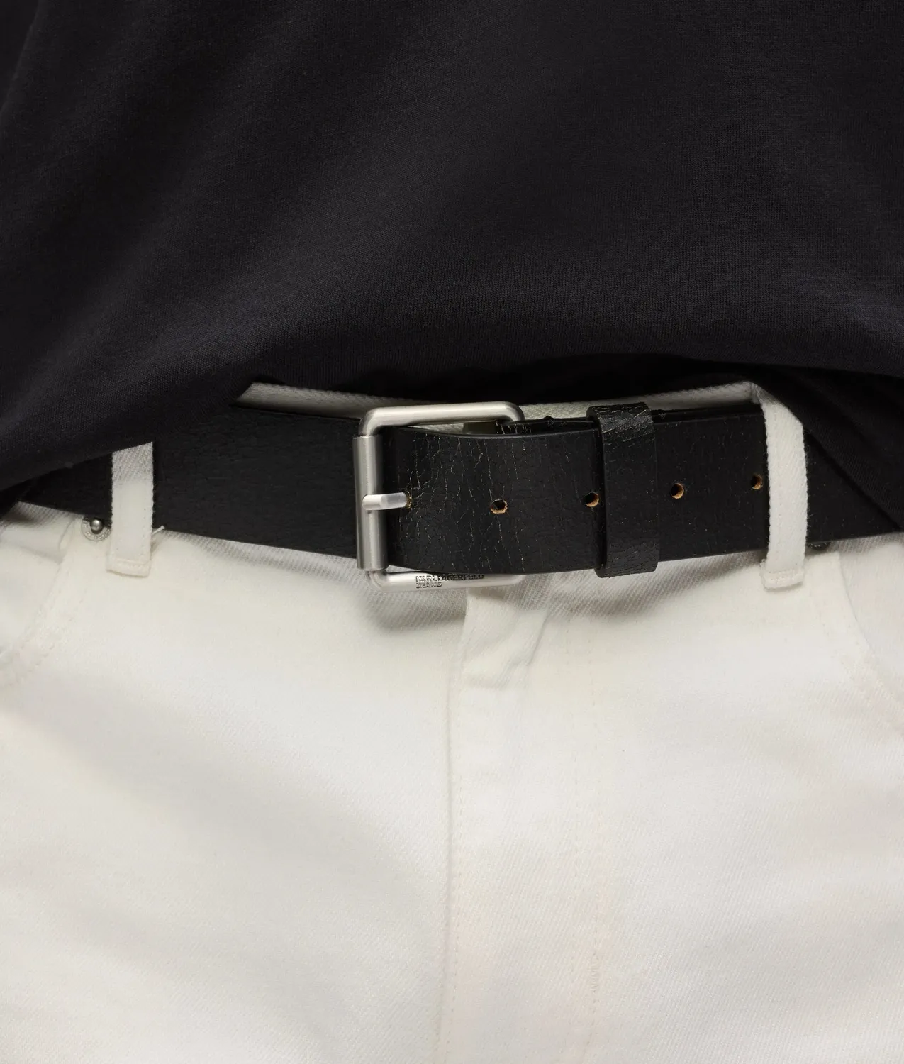 Karl Lagerfeld Cracked Gürtel Leder 85-100