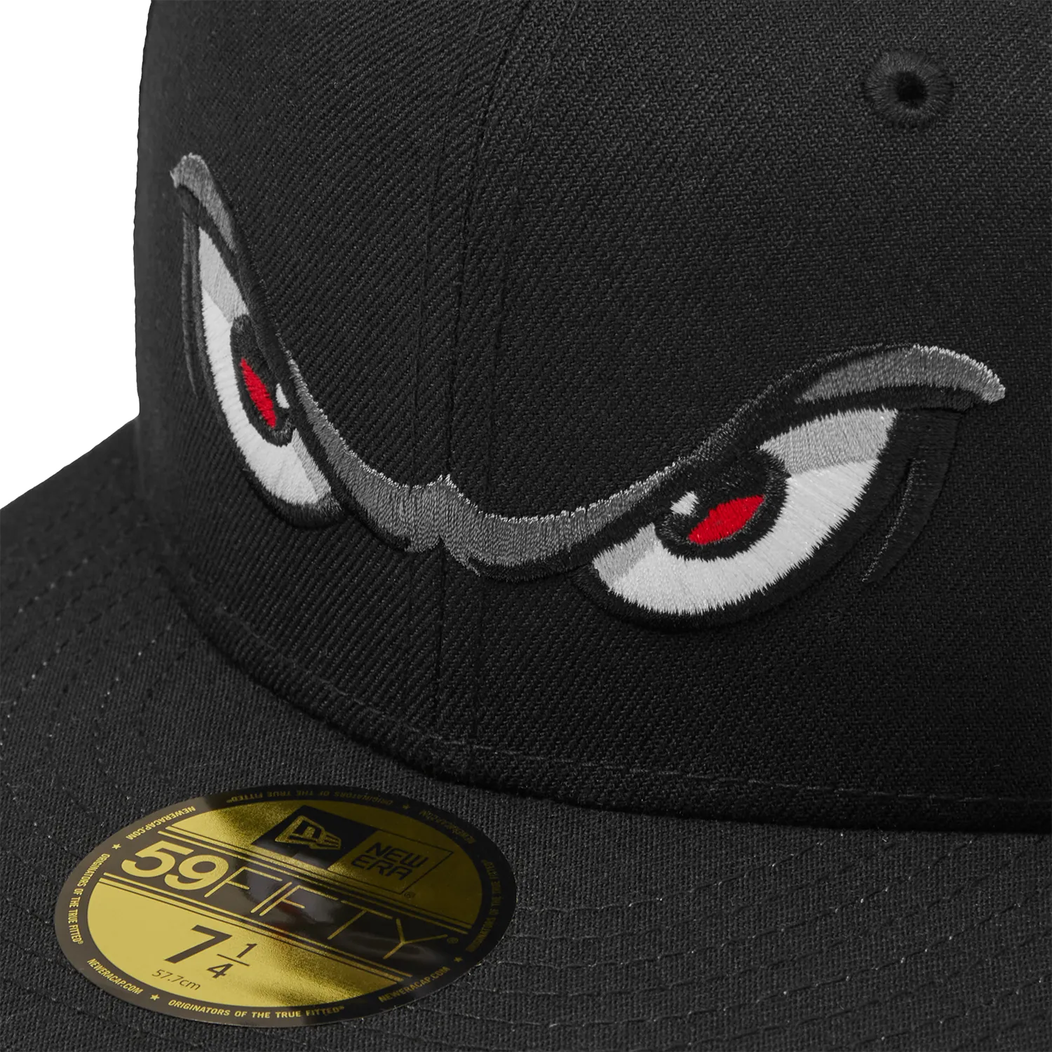 Corteiz Storm New Era 59Fifty Cap Schwarz Fitted