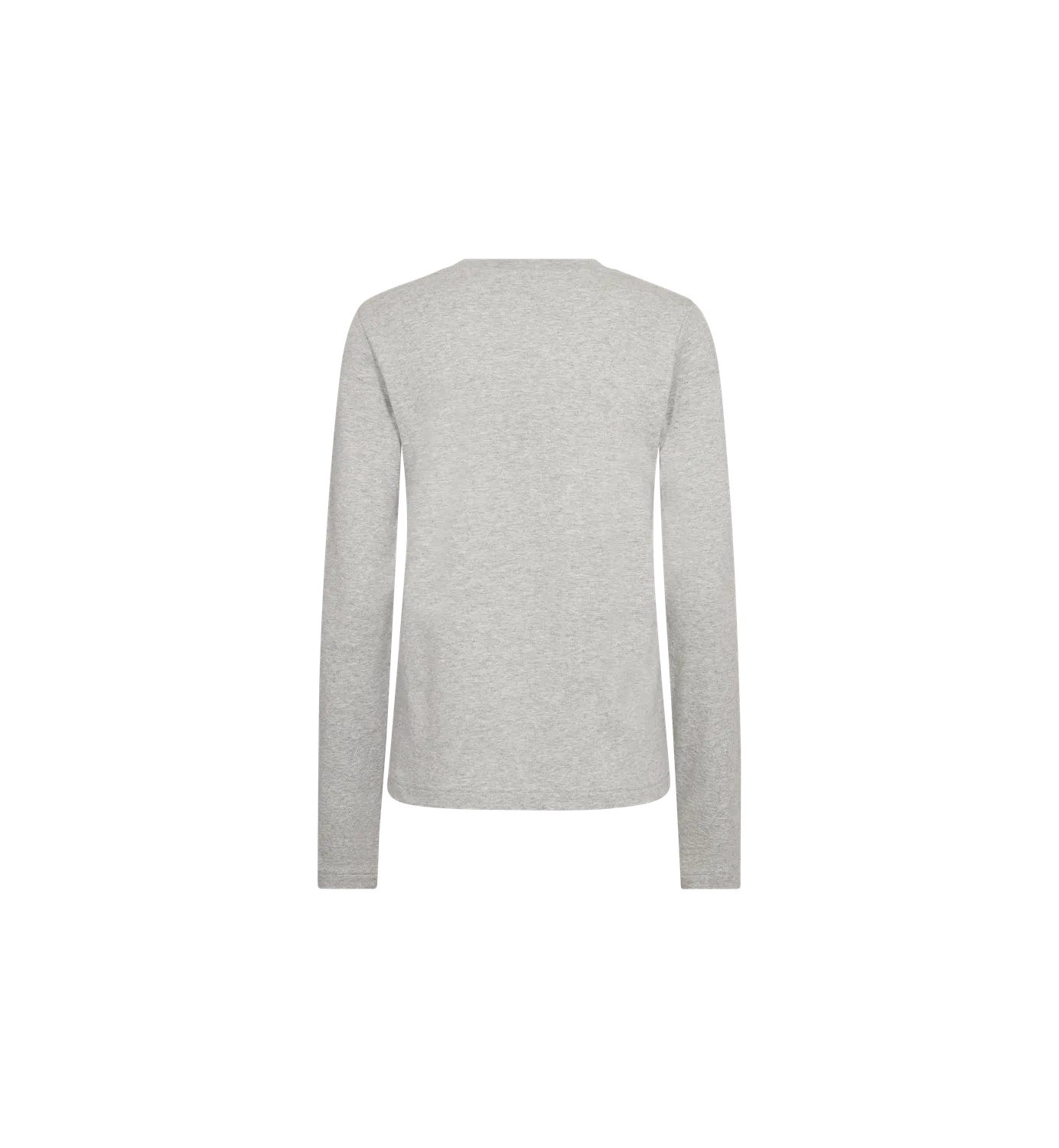 Mos Mosh MMMillie Regular Tee Langarm Grey Melange