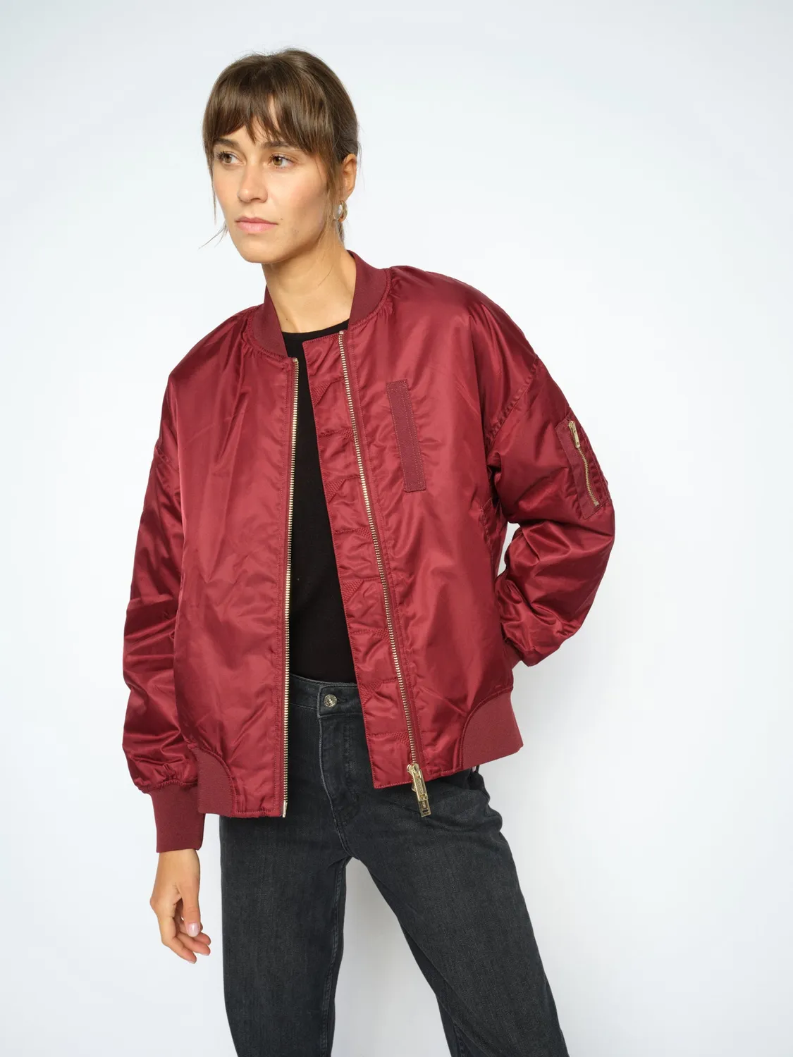 Mos Mosh MMRuby Bomberjacke Polyester oversized