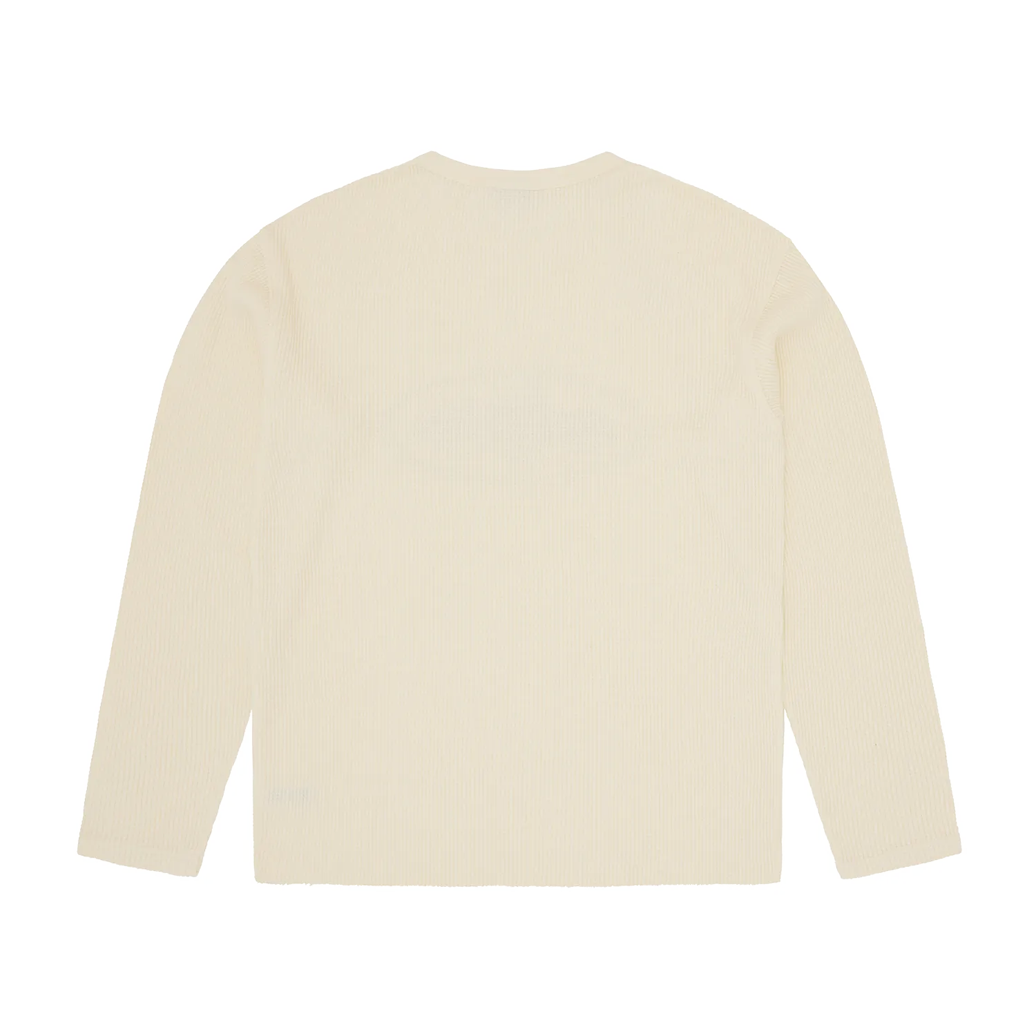 Corteiz Island Waffle Thermoshirt Cream Baumwolle