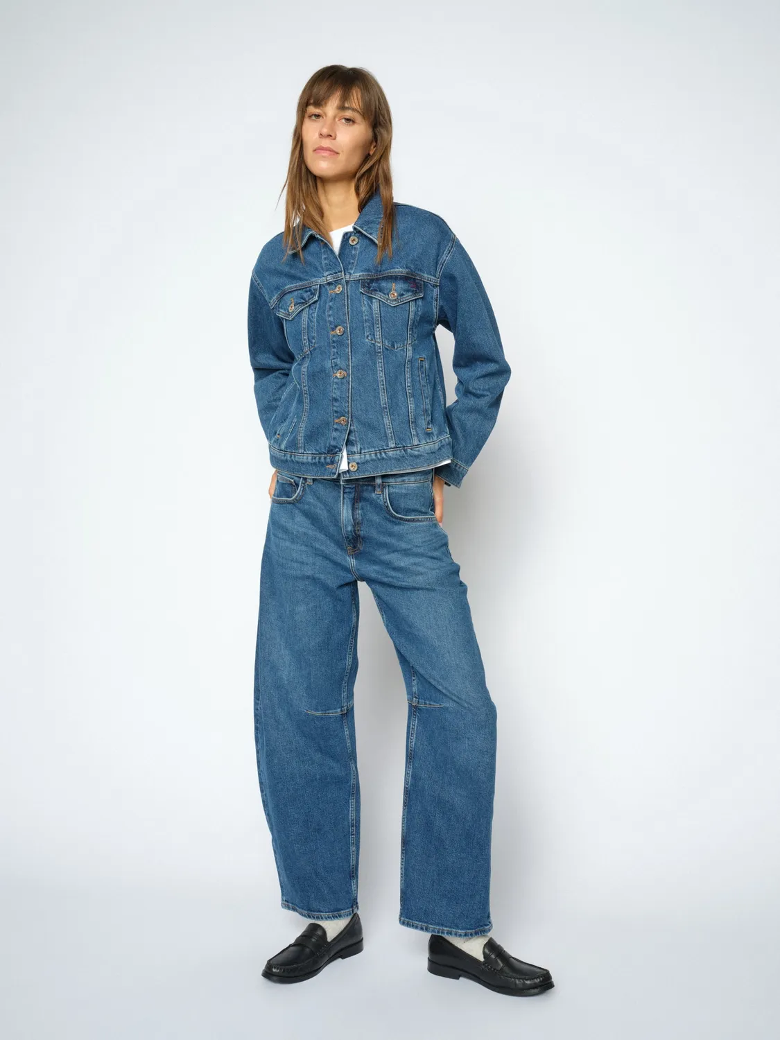 Mos Mosh MMSaima Authentic Jeansjacke Blau Regular