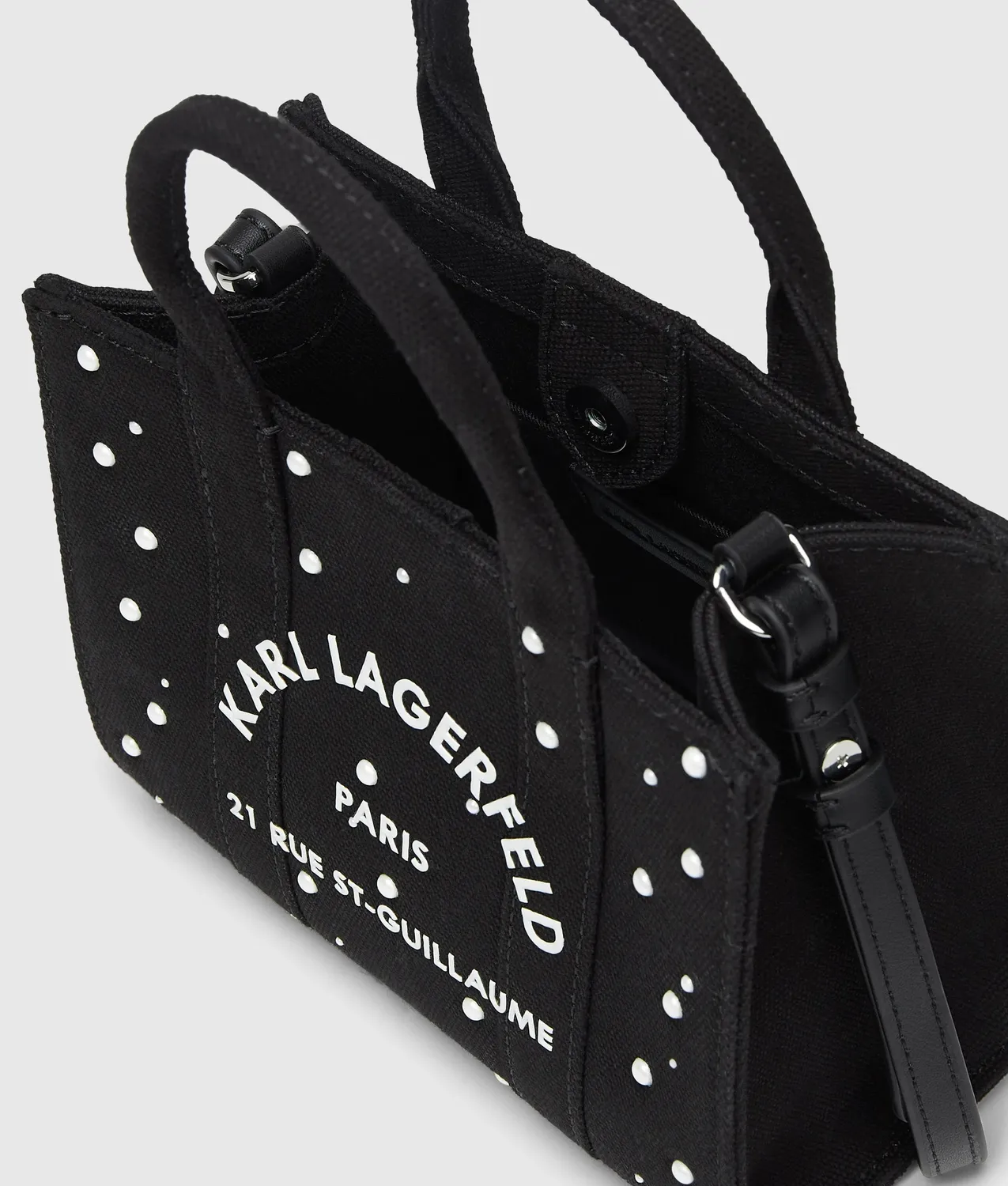 Karl Lagerfeld Rue St-Guillaume Mini Tote Perlen Damen