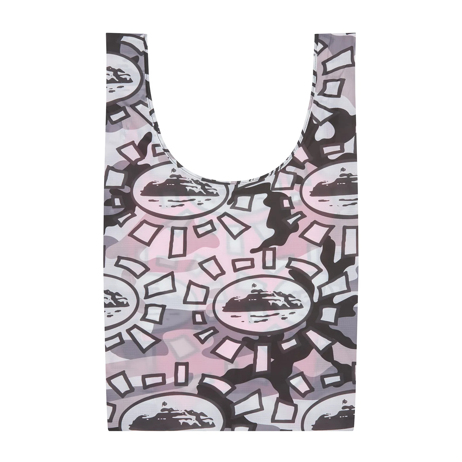 Corteiz Alweiz Ripstop Tasche Pink/Arctic Nylon Shopper