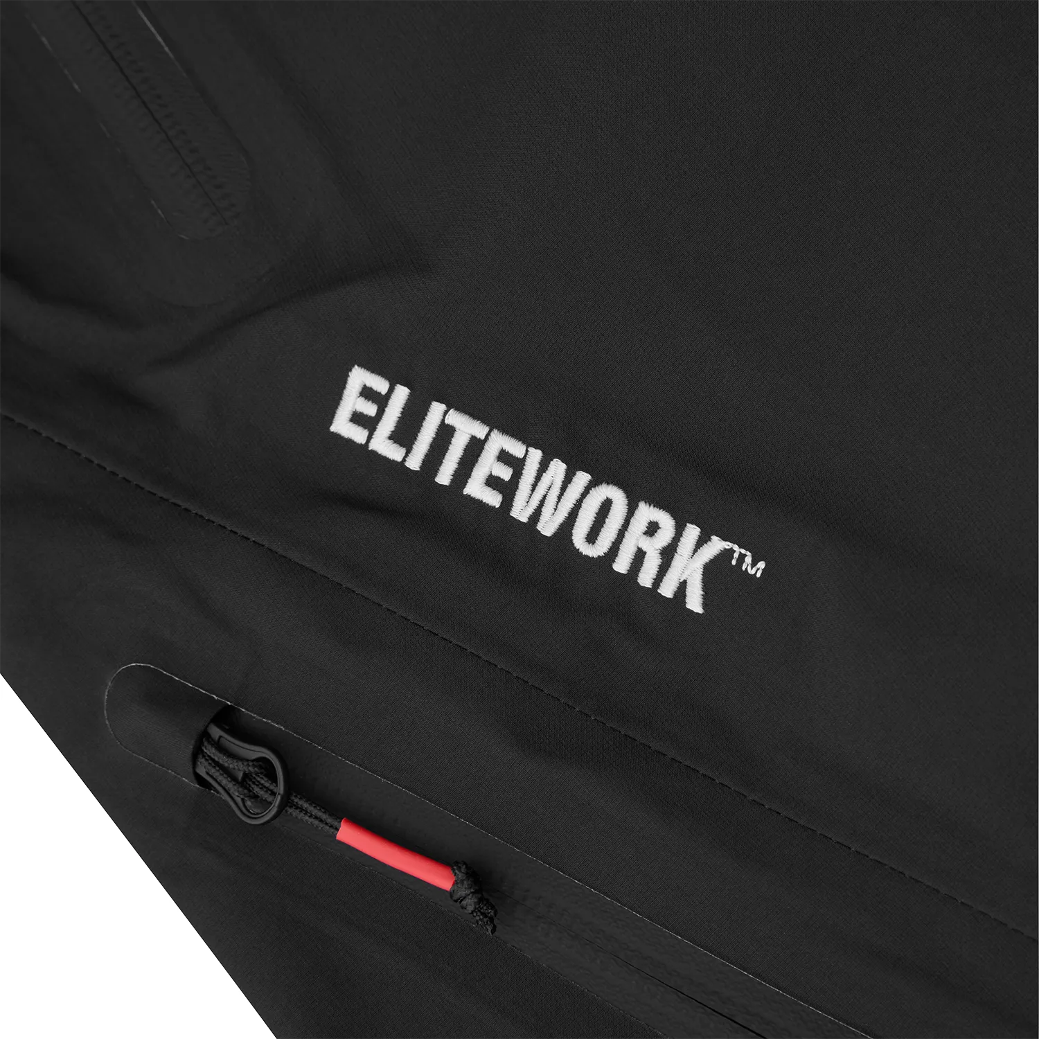 Corteiz Elitework Avalanche Shell Hose schwarz wasserdicht