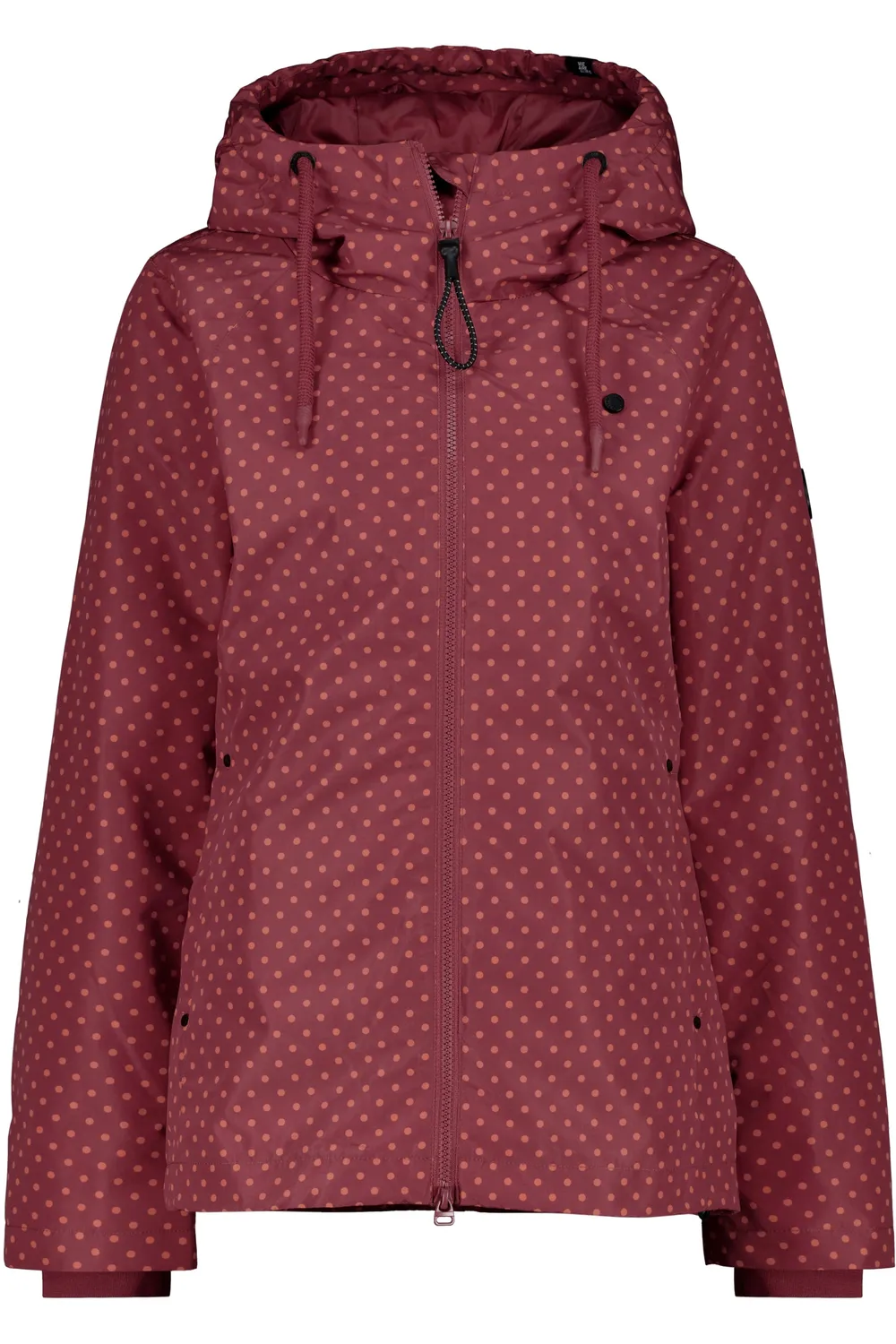 Alife & Kickin LilouAK B Jacke lang Dunkelrot Damen