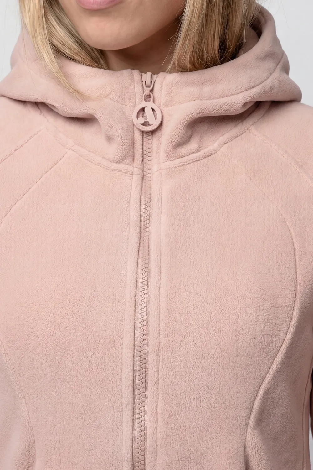 Alife & Kickin AyuAK F Fleecejacke Damen Pink mit Kapuze