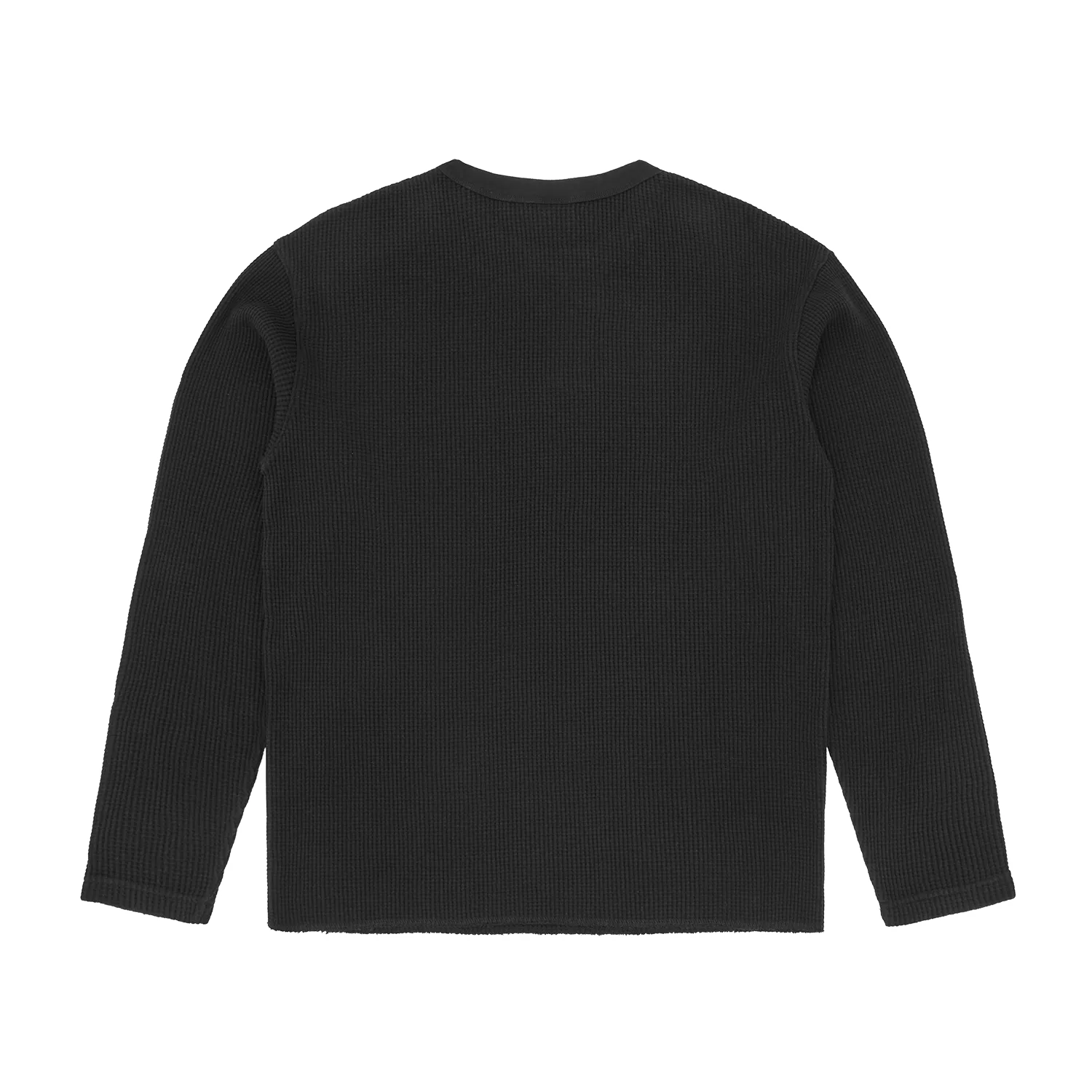 Corteiz Island Waffle Thermal Longsleeve Schwarz