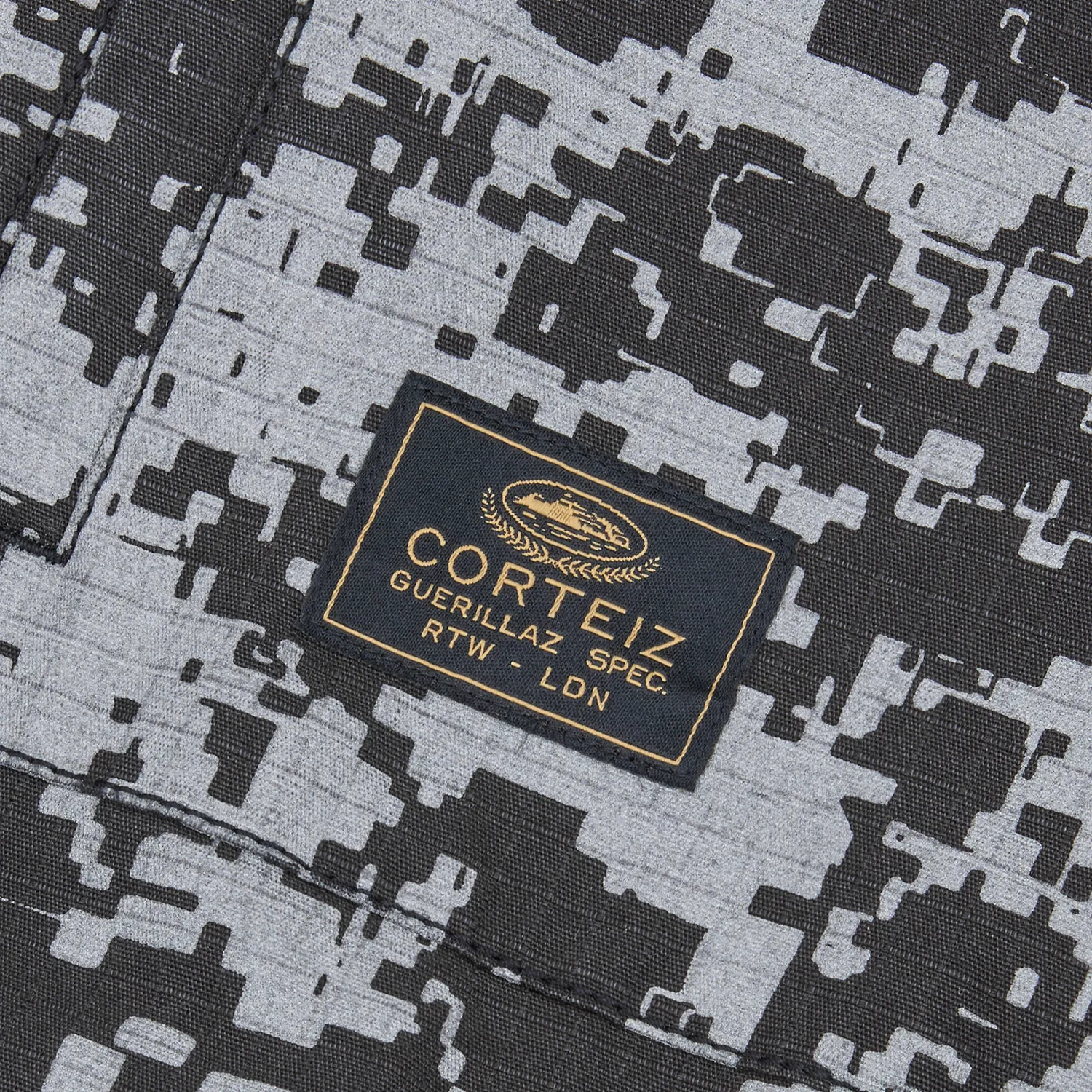 Corteiz Guerillaz Ripstop Jacket Jacke Reflective Camo