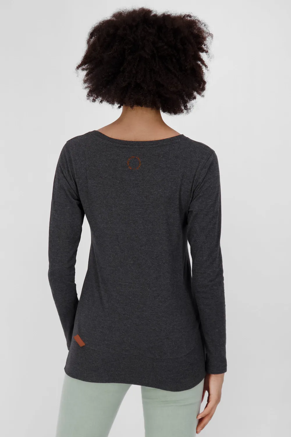 Alife & Kickin ConnyAK A Longsleeve Schwarz Jersey