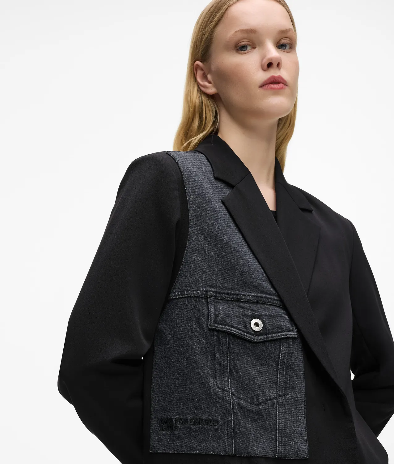Karl Lagerfeld Jeans Blazer Denim doppelreihig