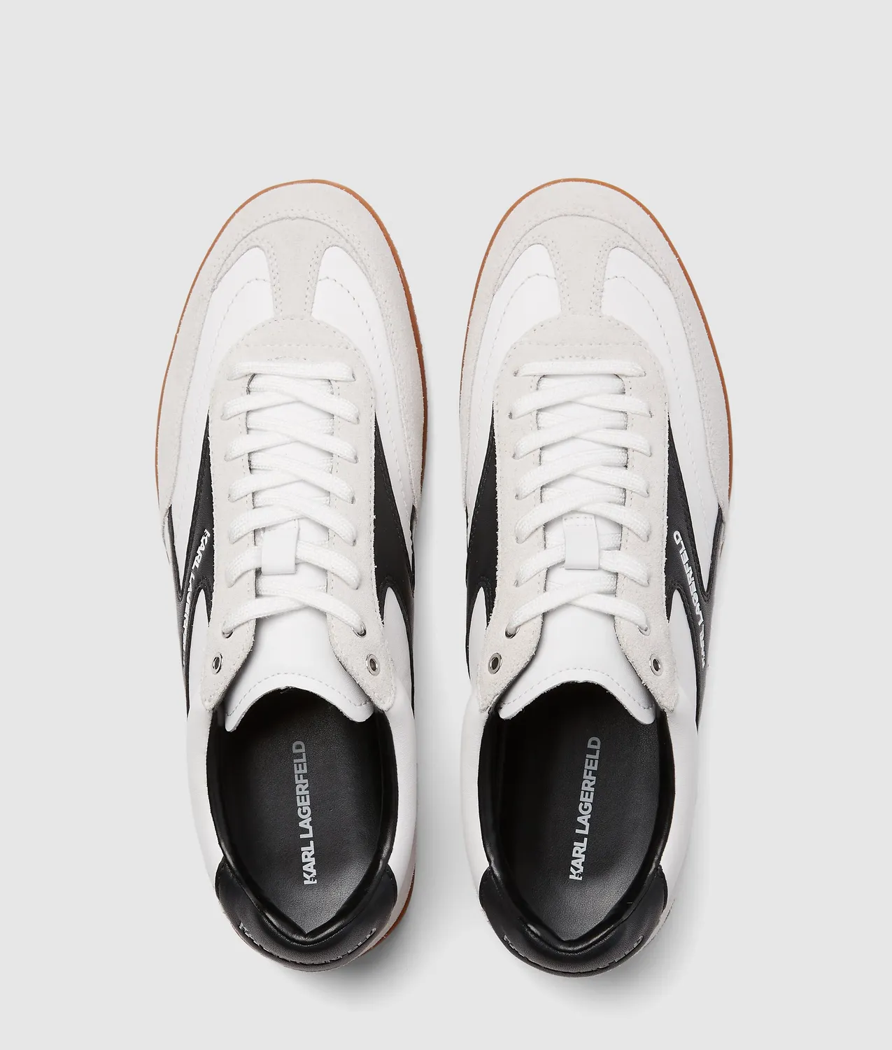 Karl Lagerfeld Kandidate Lace Sneaker Leder Gr. 7