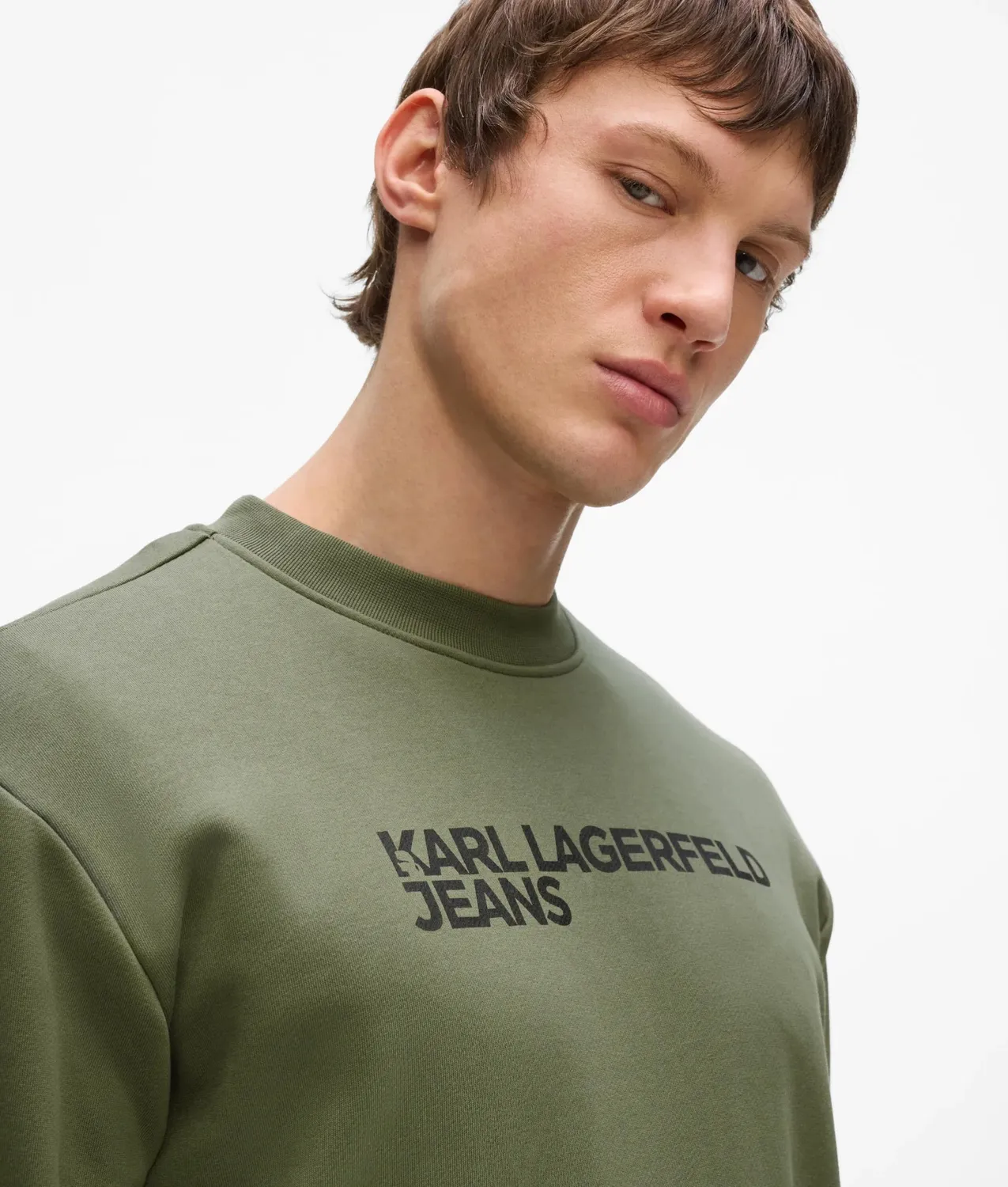 Karl Lagerfeld KL Jeans Sweatshirt Logo Regular-Fit