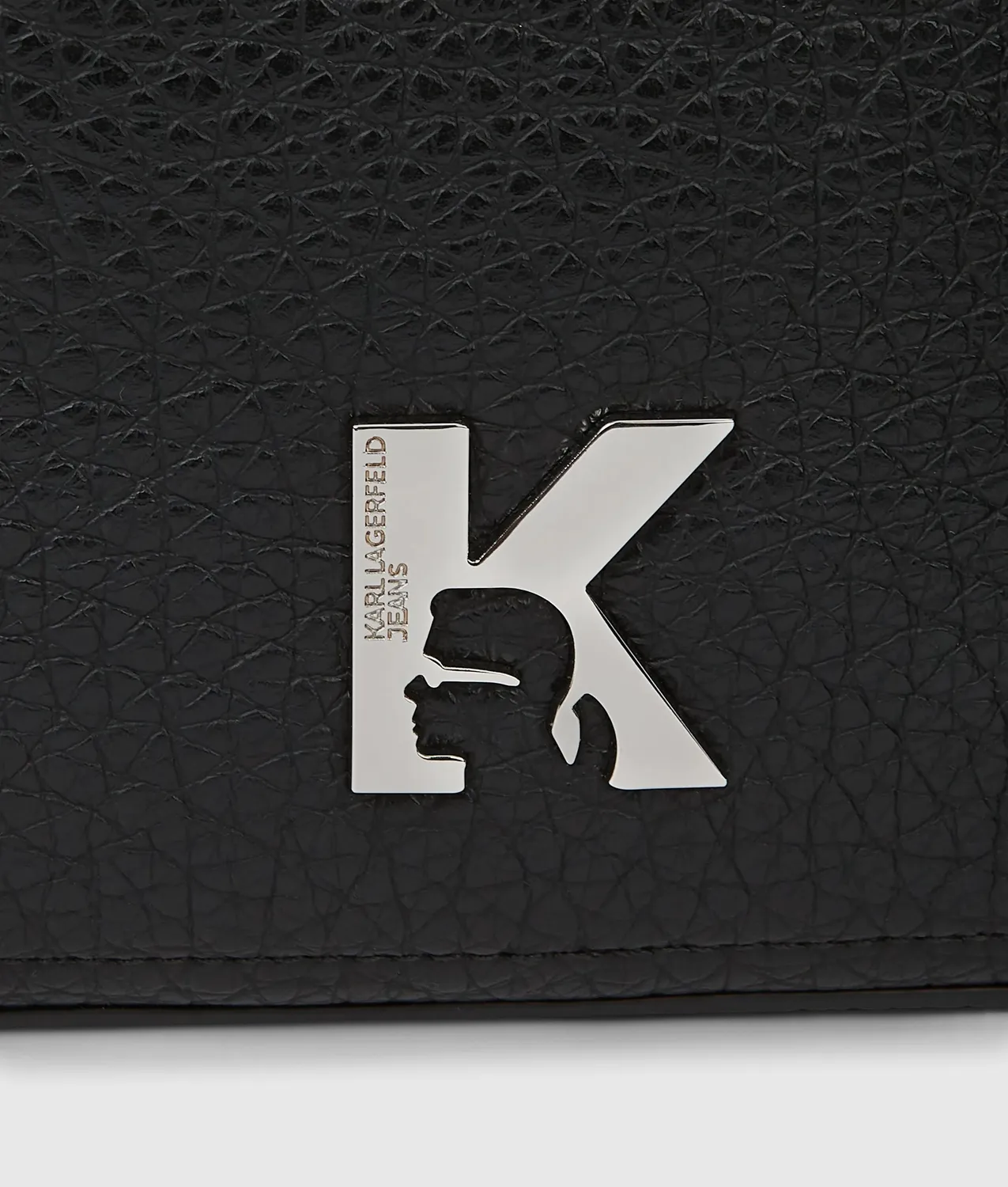 Karl Lagerfeld KL Jeans K Logo Camera Bag Tasche genarbt