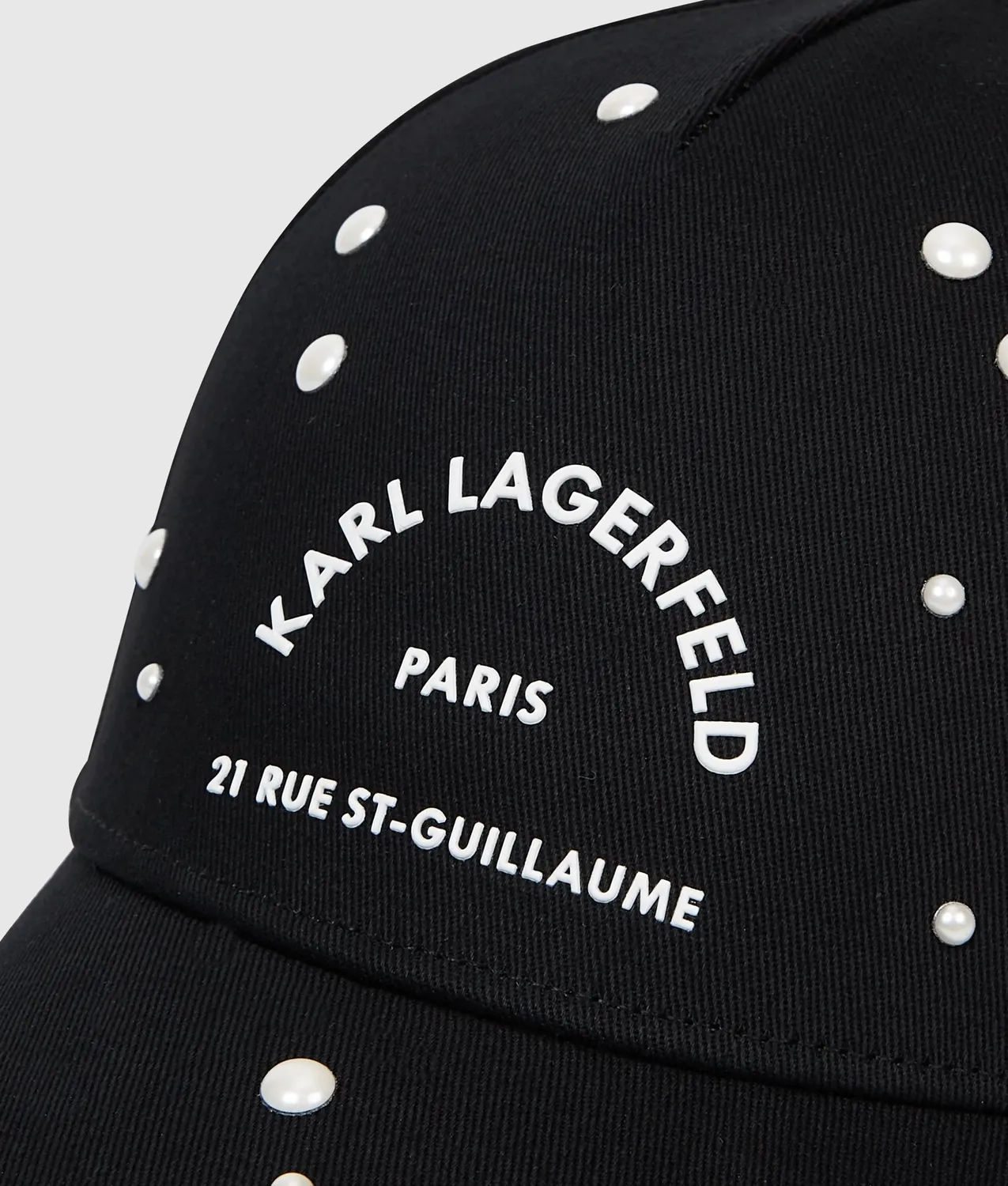 Karl Lagerfeld Rue St-Guillaume Cap Perlen One Size