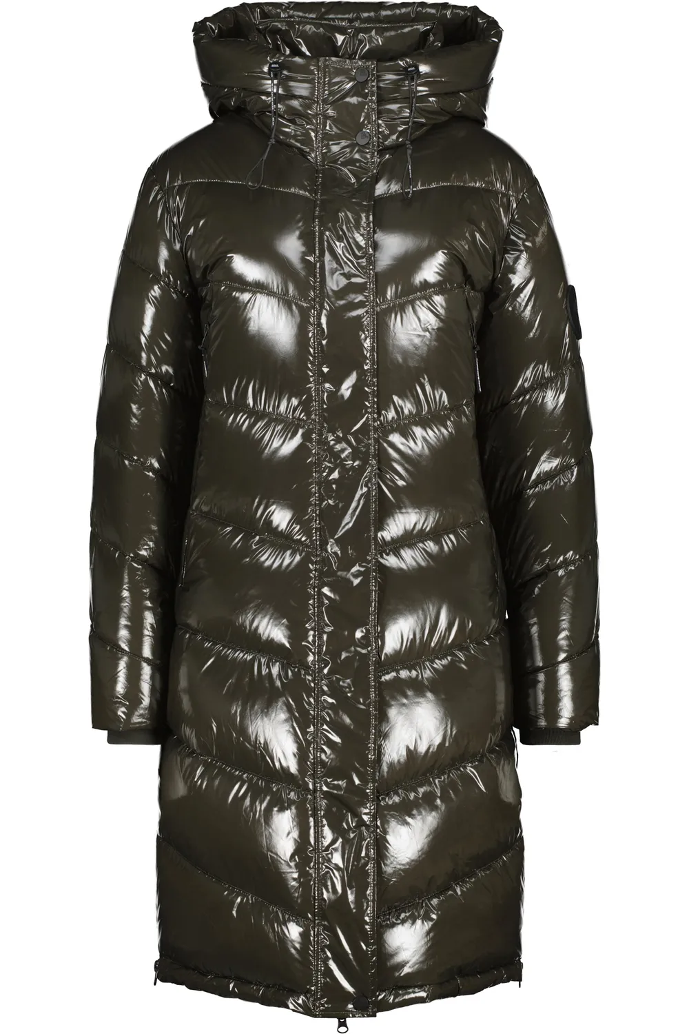 Alife & Kickin LolaniAK A Puffer Parka Schwarz Stepp