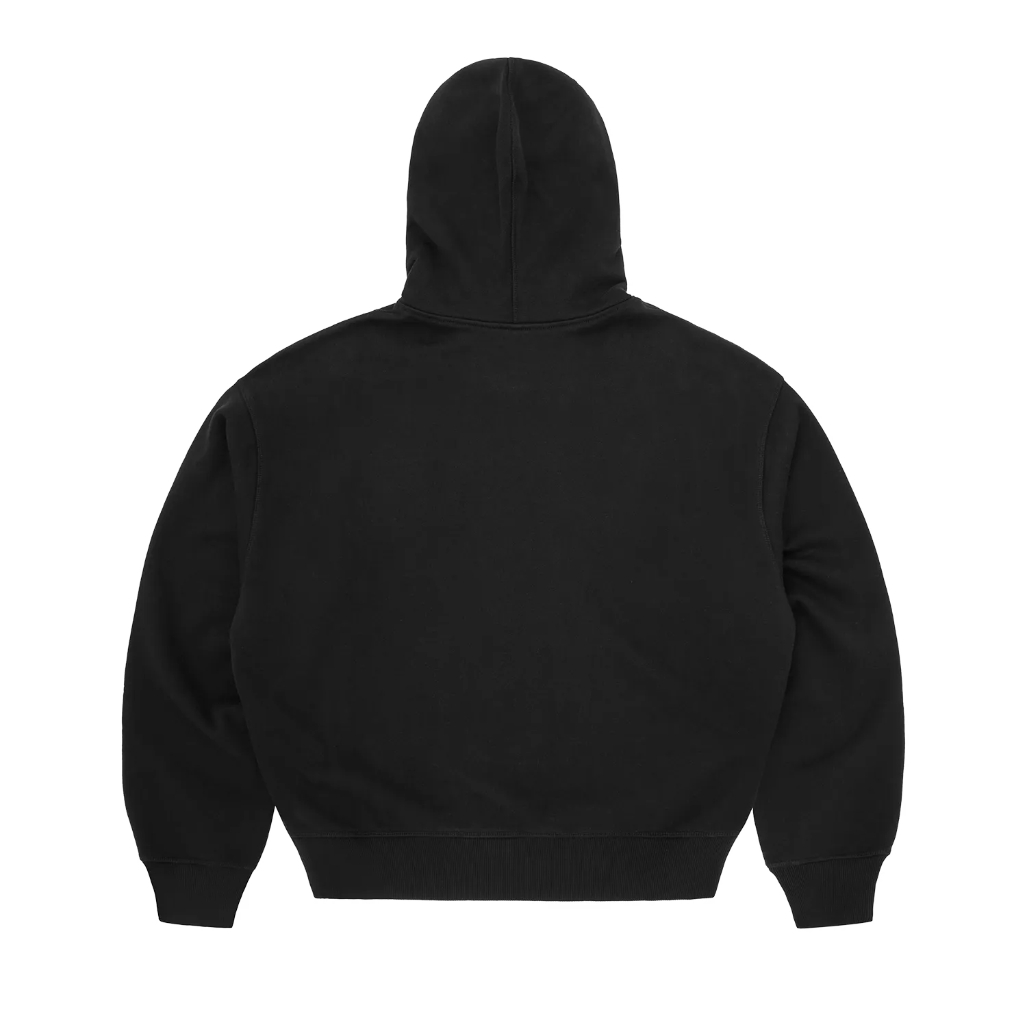 Corteiz Mini Island Zip Hoodie Schwarz Boxy Fit