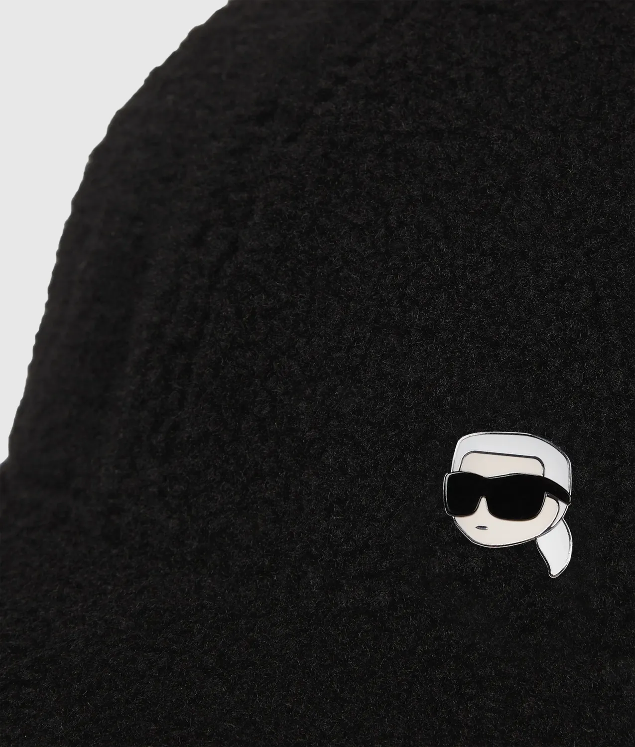 Karl Lagerfeld Ikon Cap Kunstfell 6-Panel