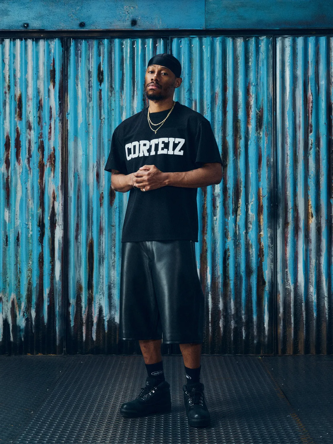 Corteiz State Mesh Jersey Trikot Black Mesh