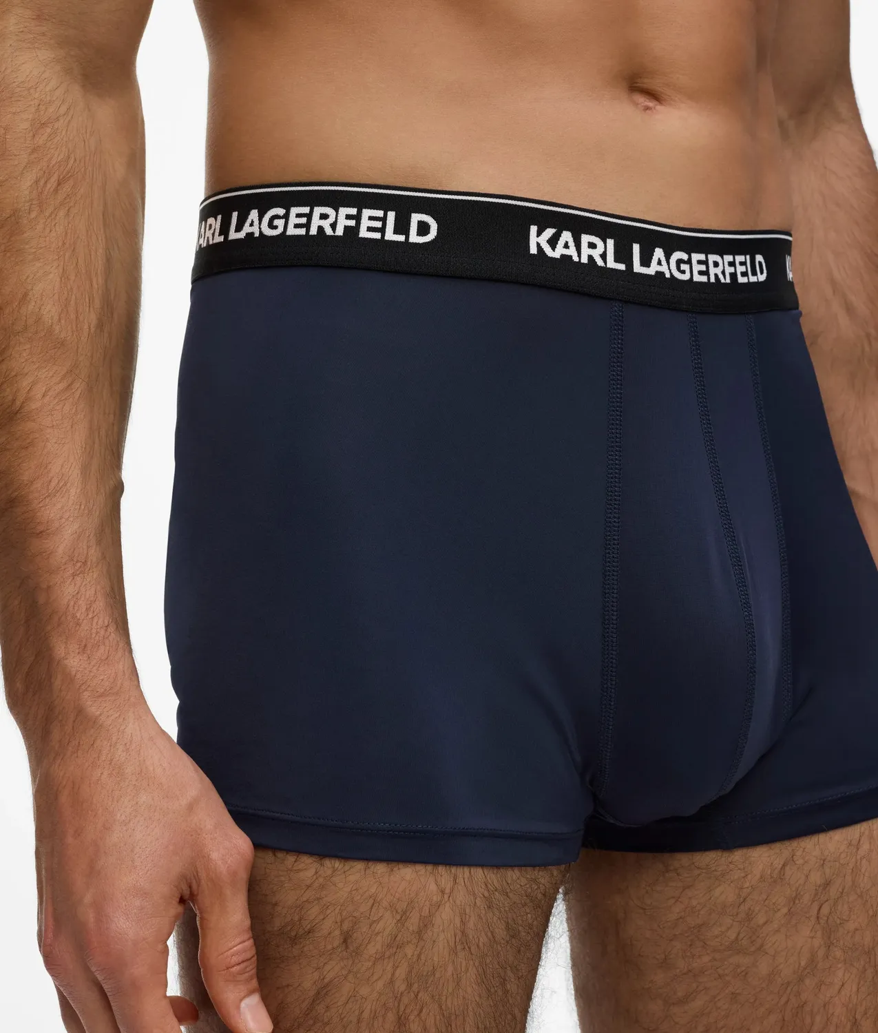 Karl Lagerfeld Logo Micro Trunks 3er-Pack Low-Rise Baumwolle