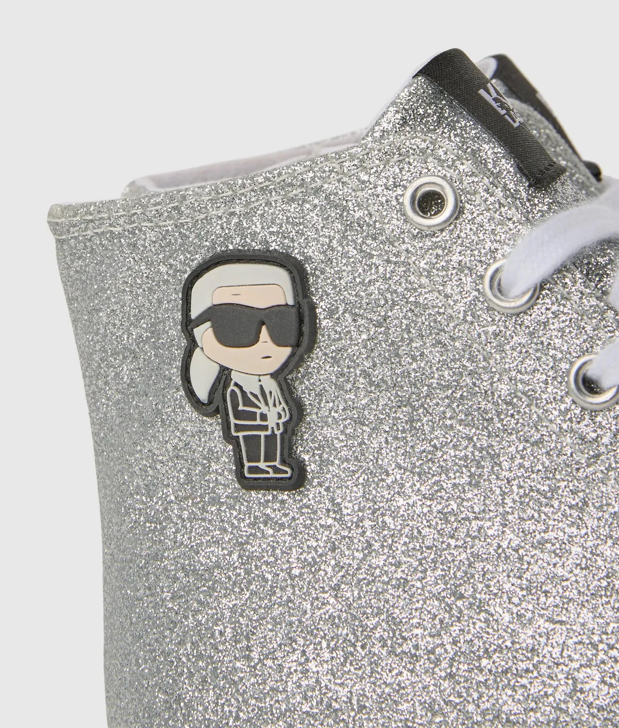 Karl Lagerfeld Ikon Glitter Sneaker High-Top Mädchen