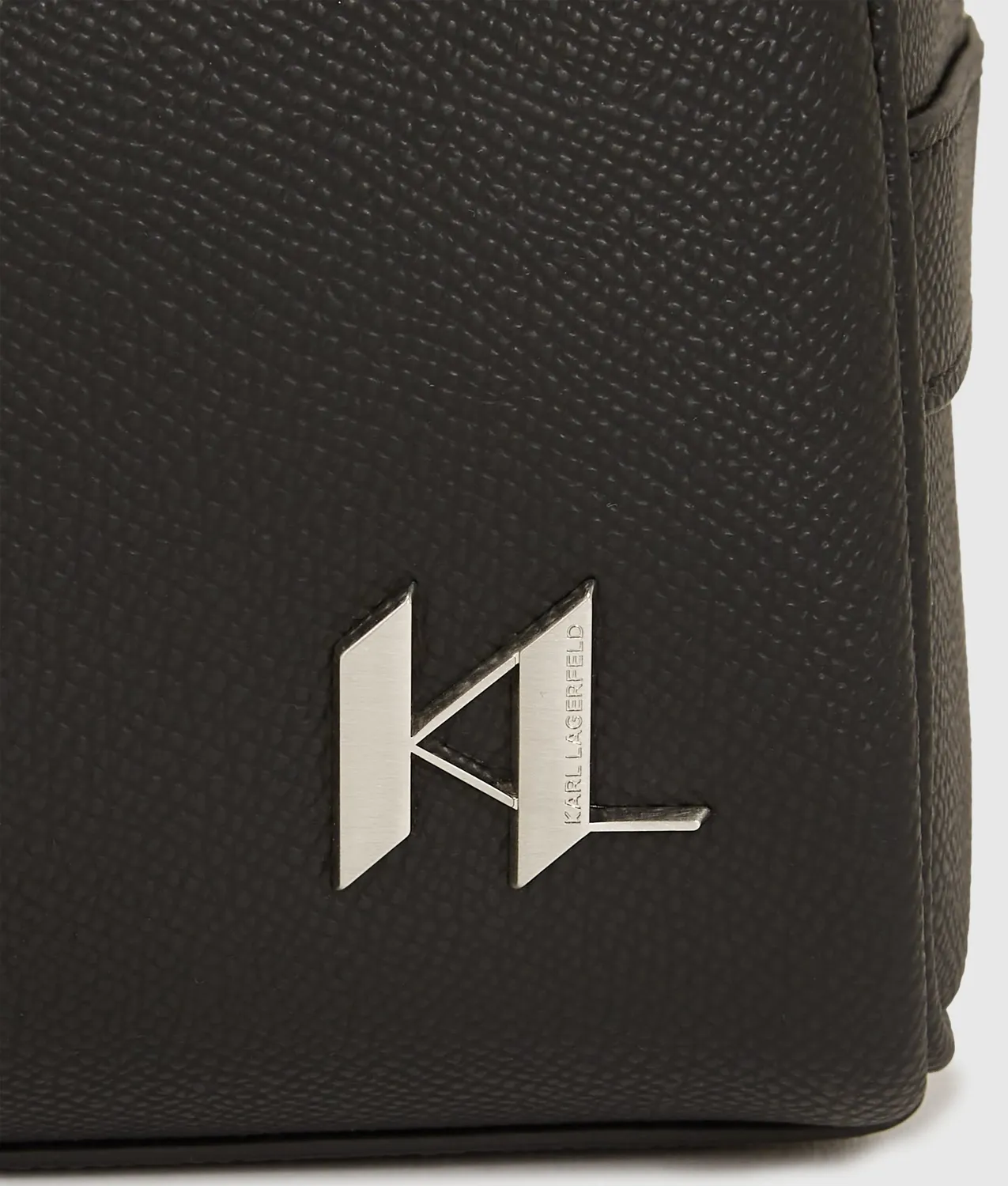 Karl Lagerfeld K/Monogram Waschtasche Leder Reisen